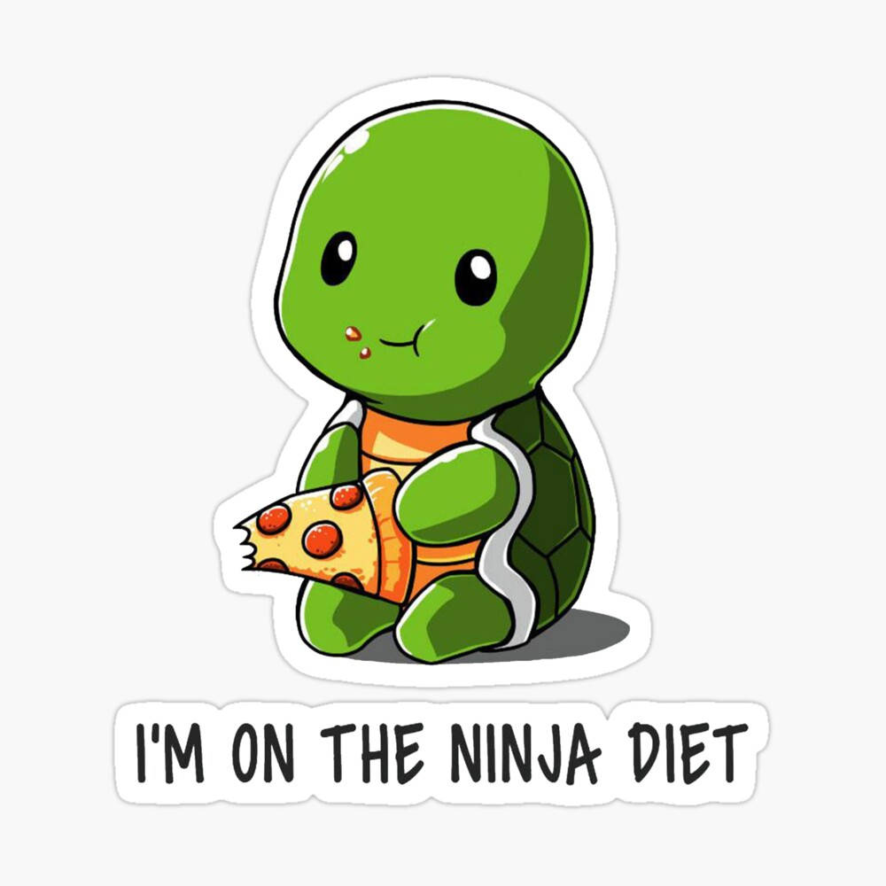 Tortuga Ninja Linda a Dieta Fondos de pantalla