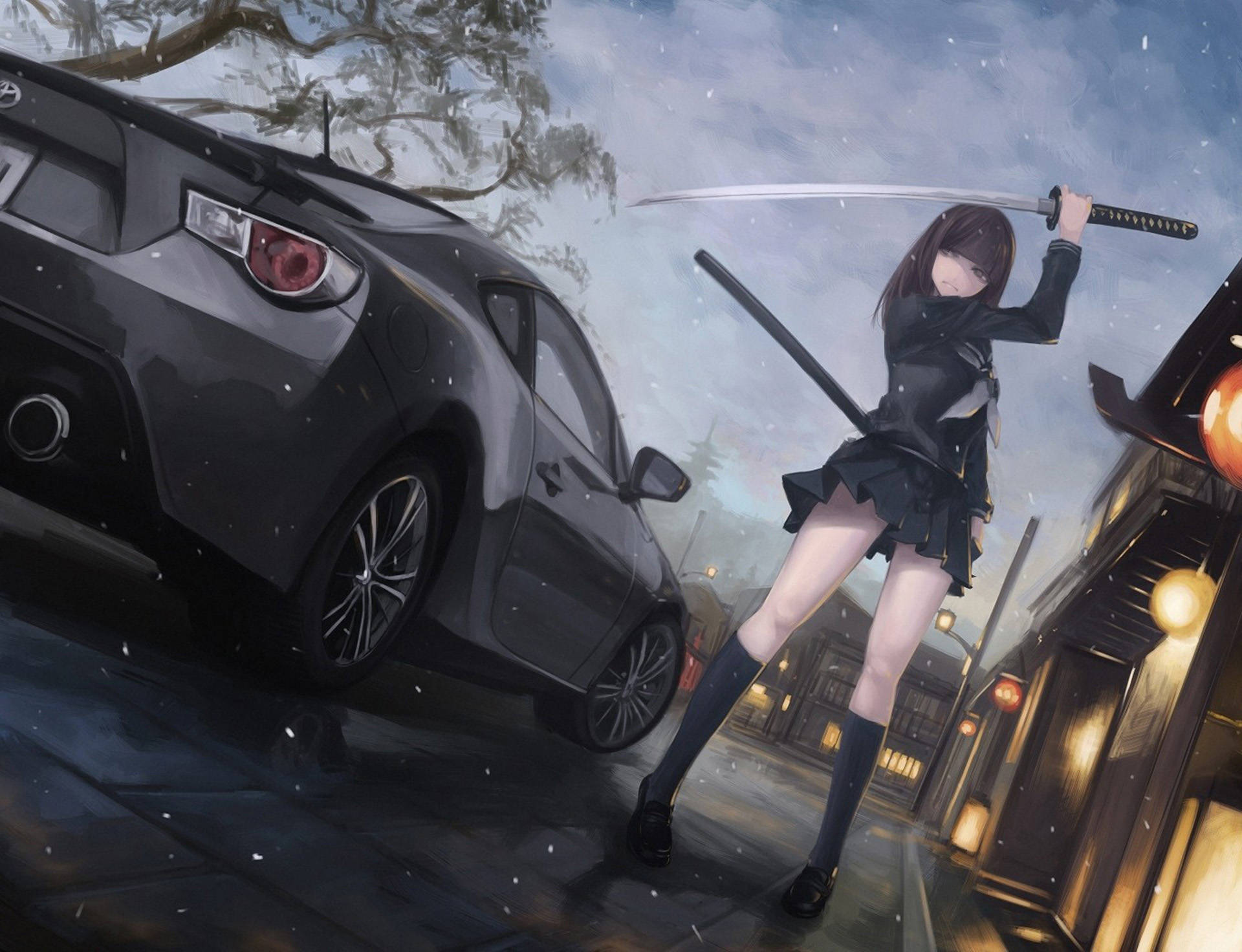 Toyota 86 Anime Auto Fondos de pantalla