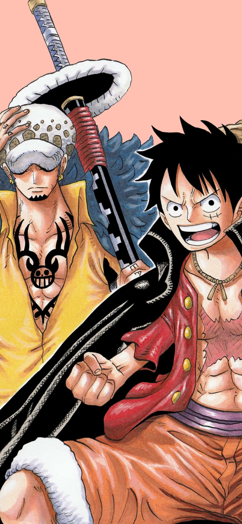 Trafalgar Law, el astuto estratega de los Piratas del Corazón Fondos de pantalla