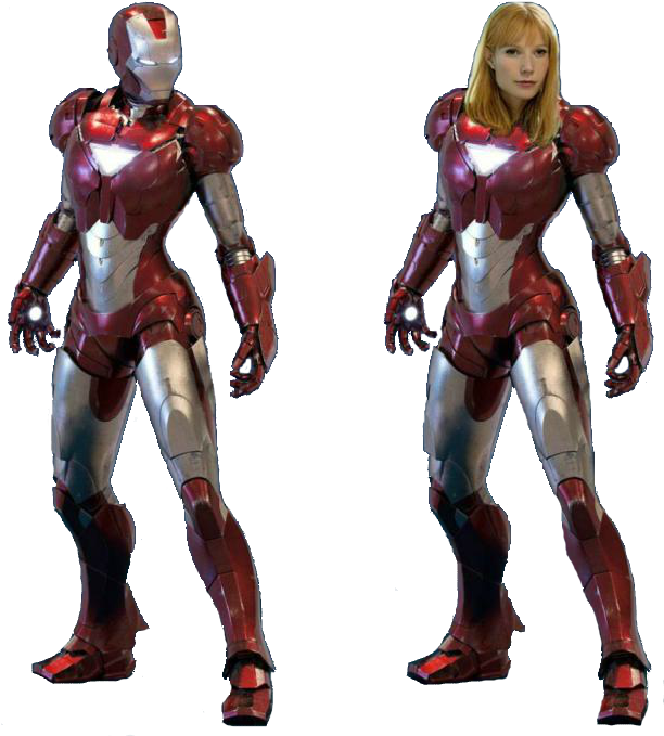 Traje de Iron Man con Cabeza Femenina Editada Fondos de pantalla