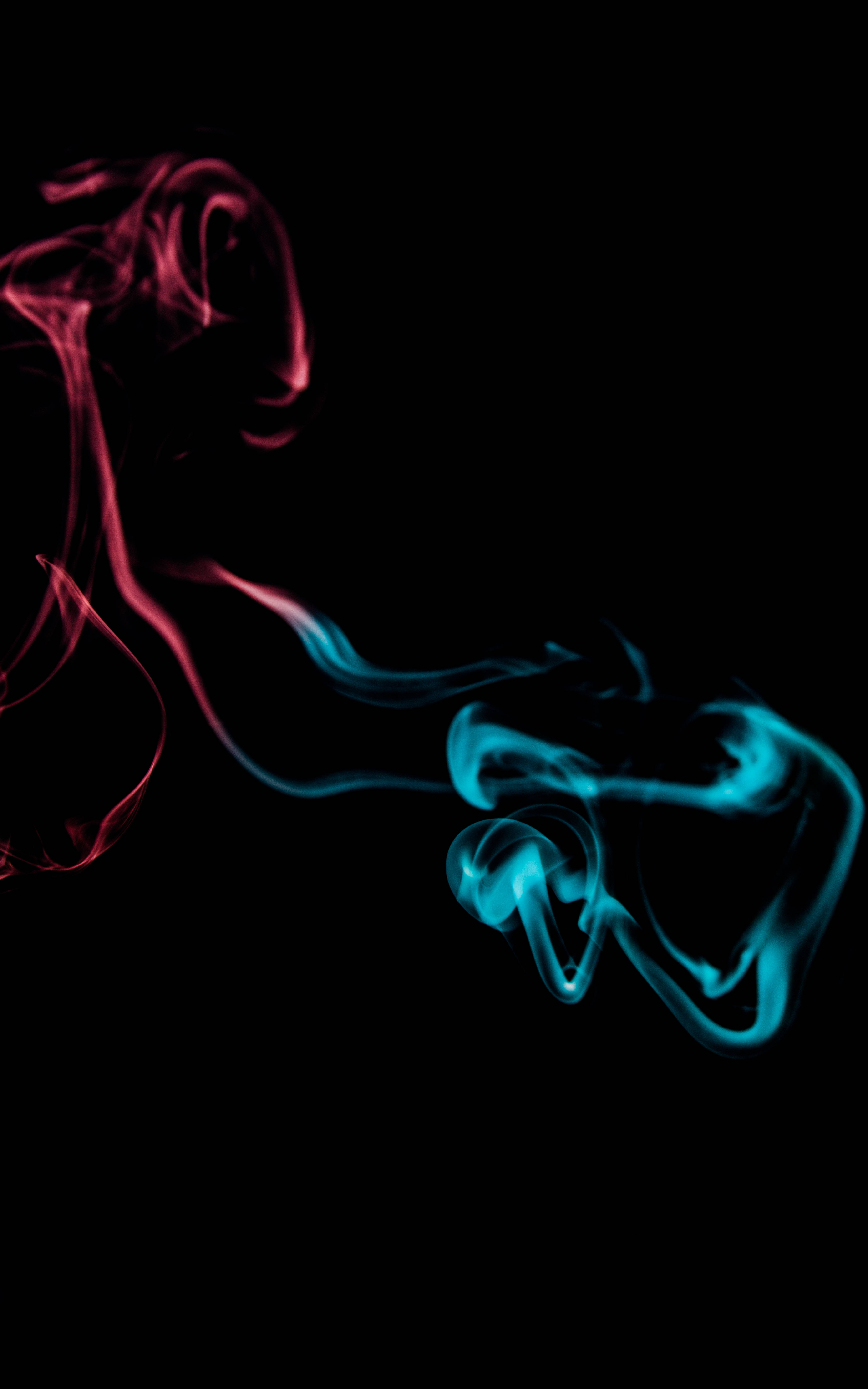 Transformación de rojo a azul Fondos de pantalla