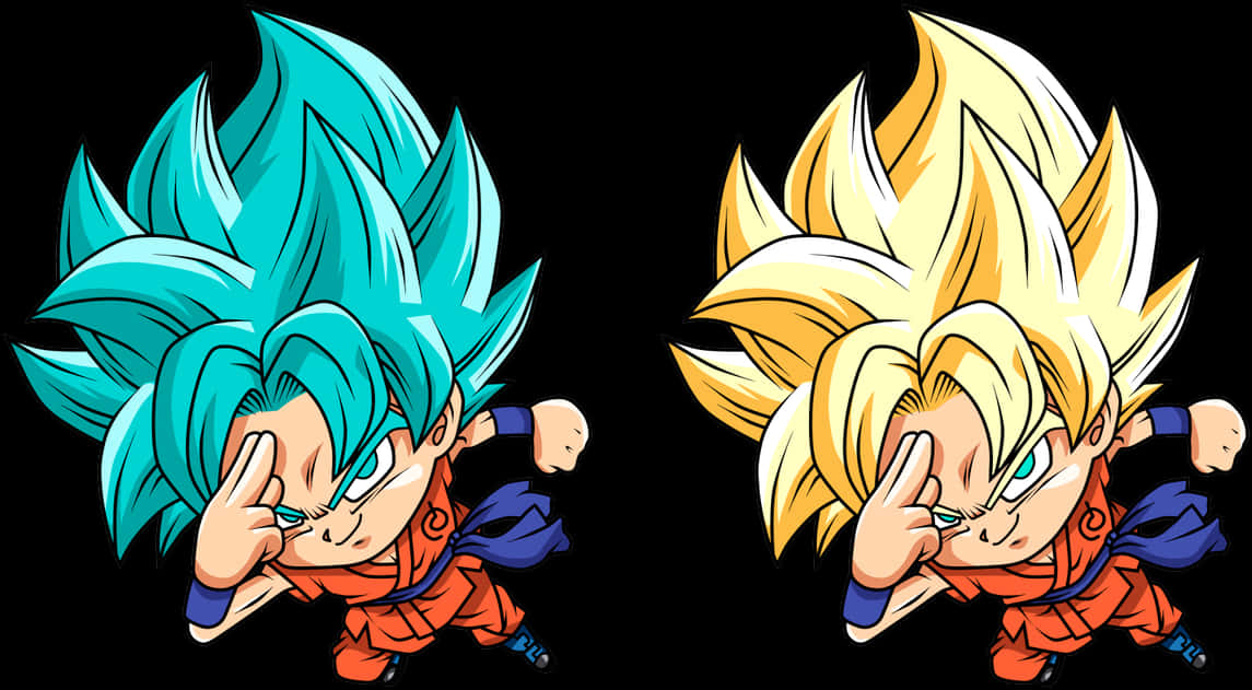 Transformaciones de Goku Super Saiyan Fondos de pantalla