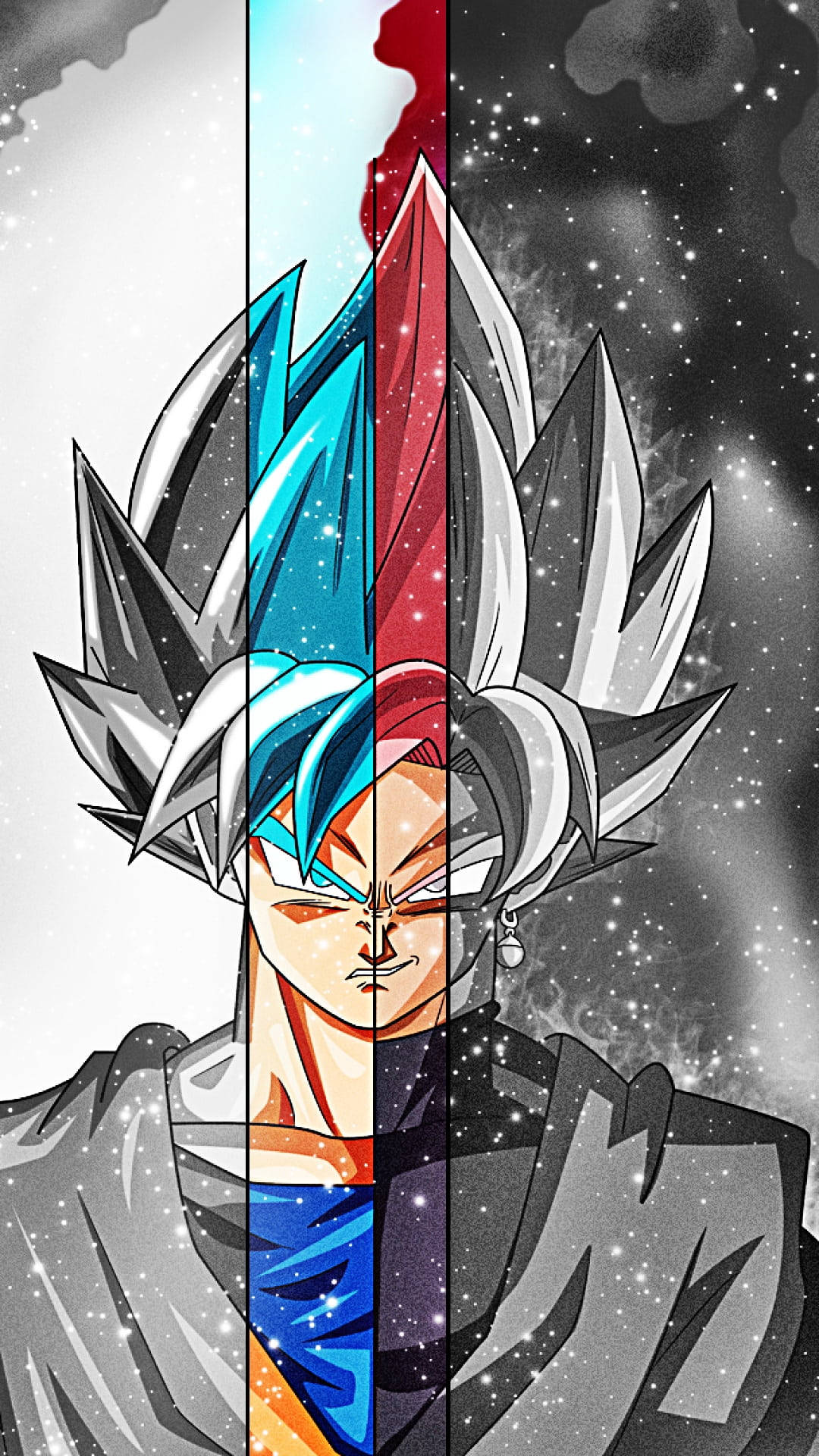 Transición de PFP de Goku Black Fondos de pantalla