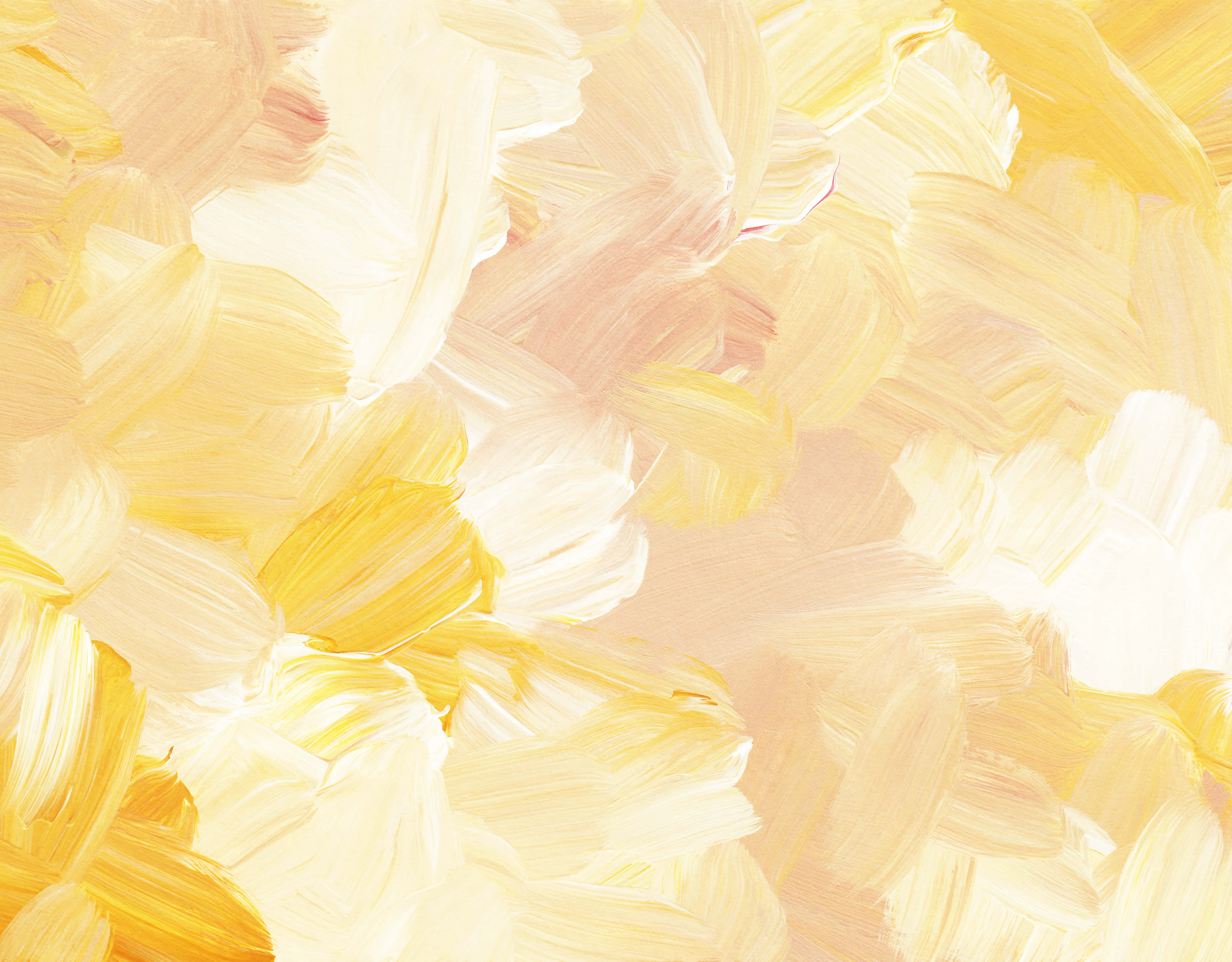 Trazos de pintura amarillo pastel lindos Fondos de pantalla