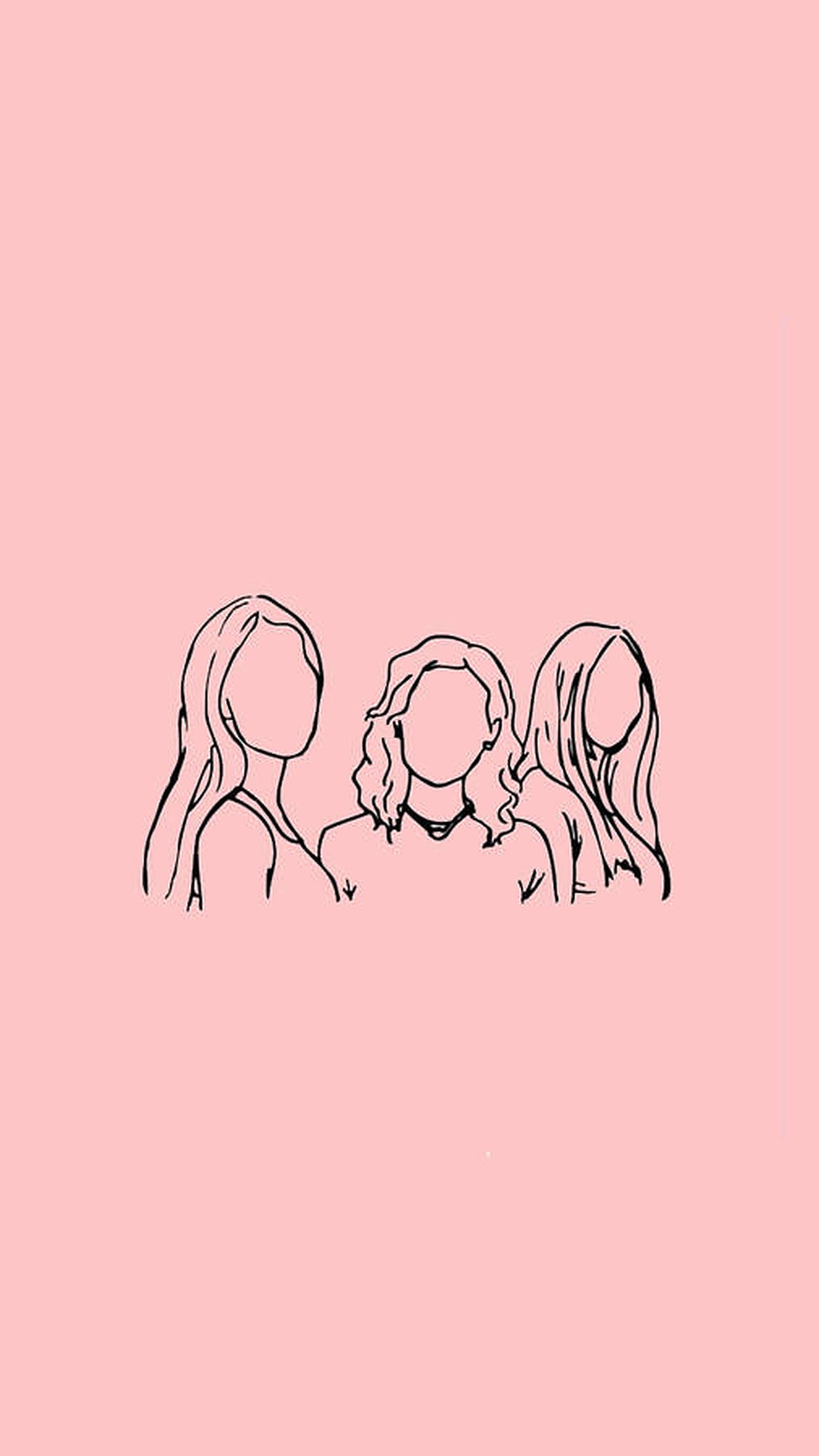 Tres chicas estéticas Fondos de pantalla