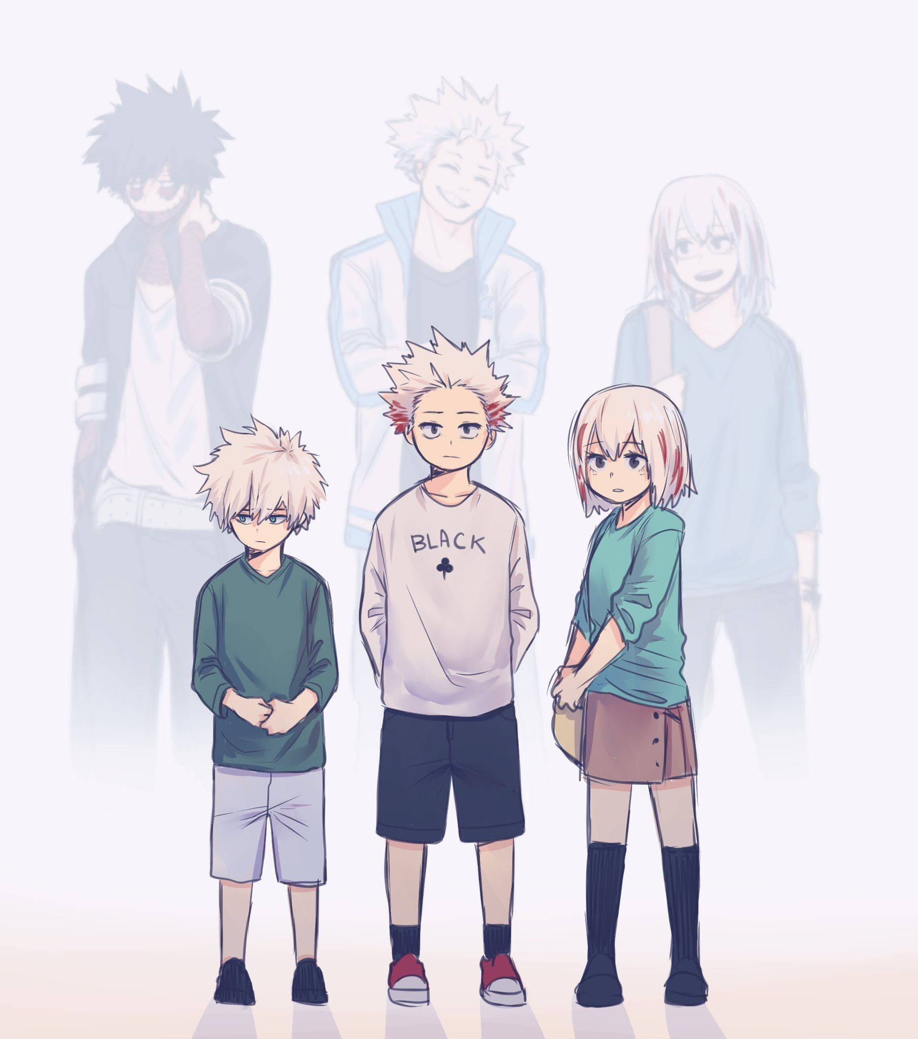 Tres Hermanos de la Familia Todoroki Fondos de pantalla