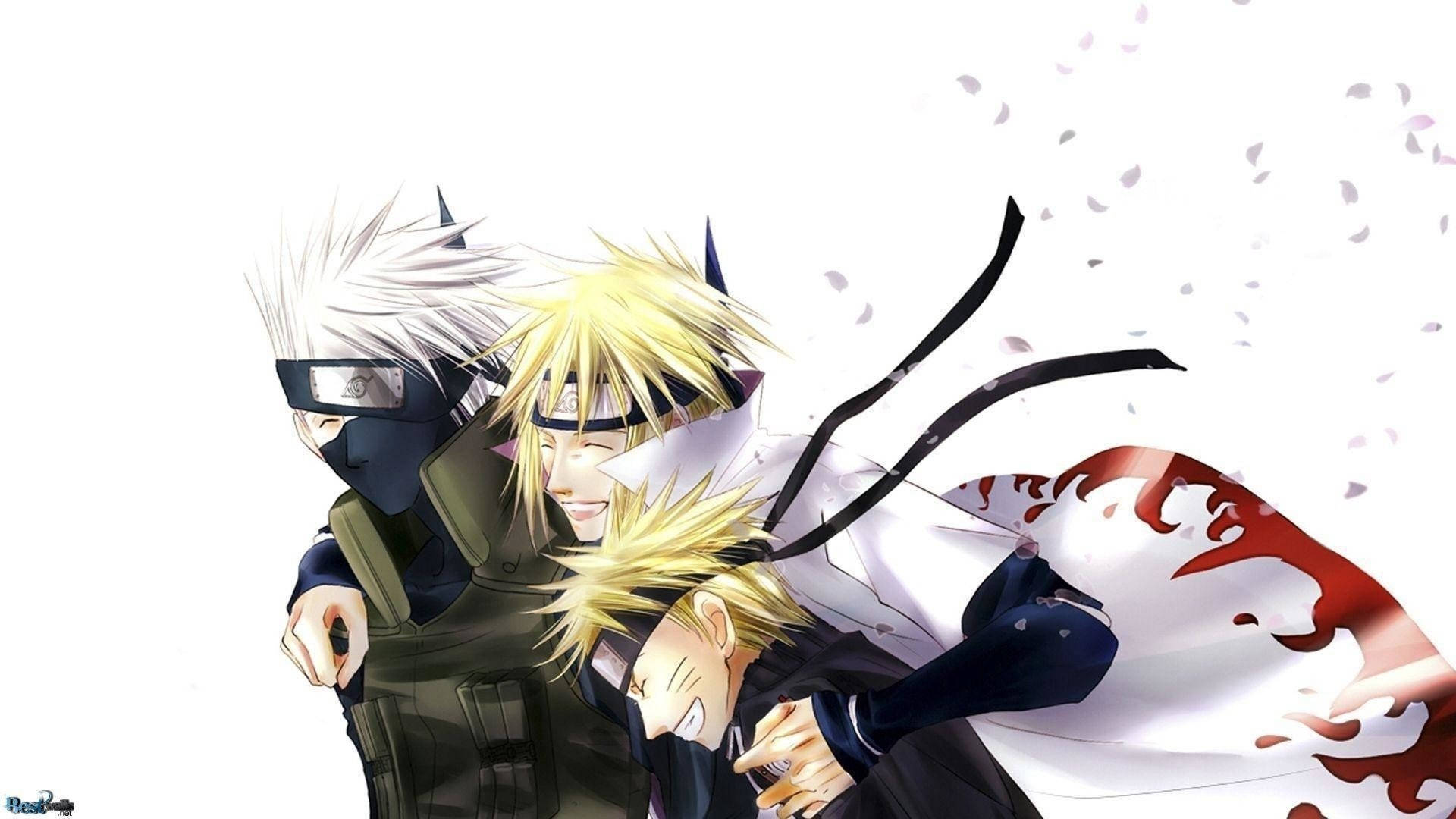 Tres Ninjas de Konoha de Naruto Fondos de pantalla