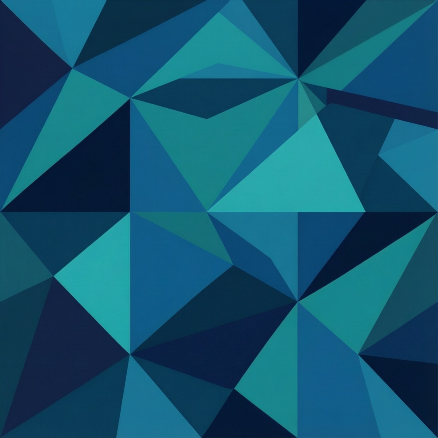 Triángulos Geométricos Azules Fondos de pantalla