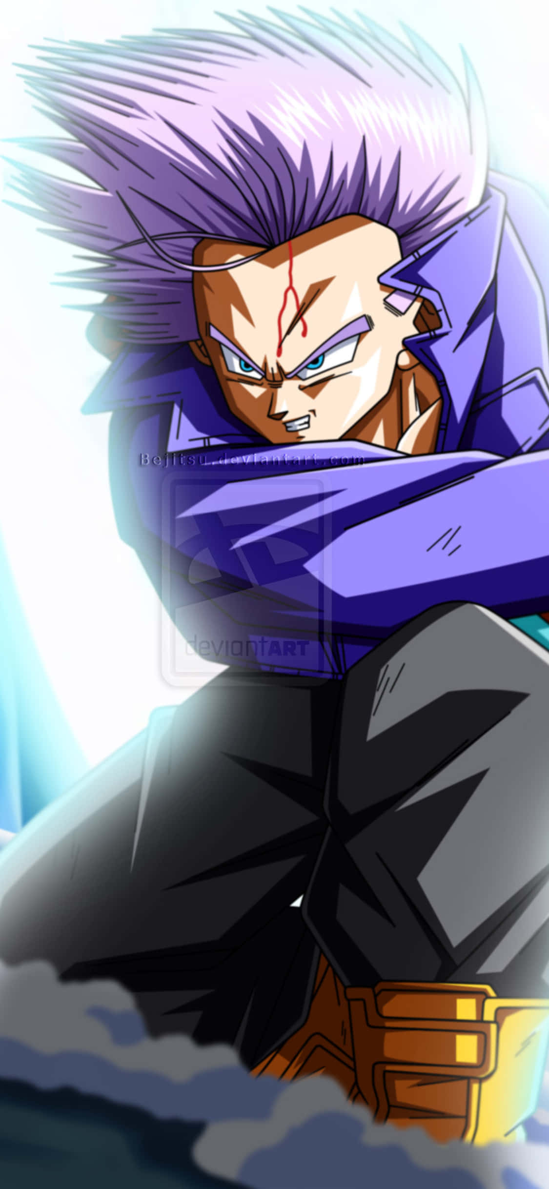 Trunks listo para cualquier batalla Fondos de pantalla