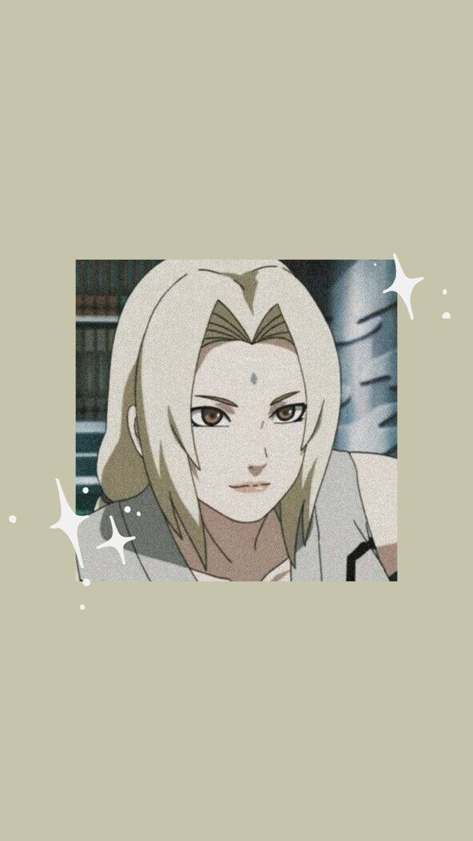 Tsunade con fondo amarillo pálido Fondos de pantalla