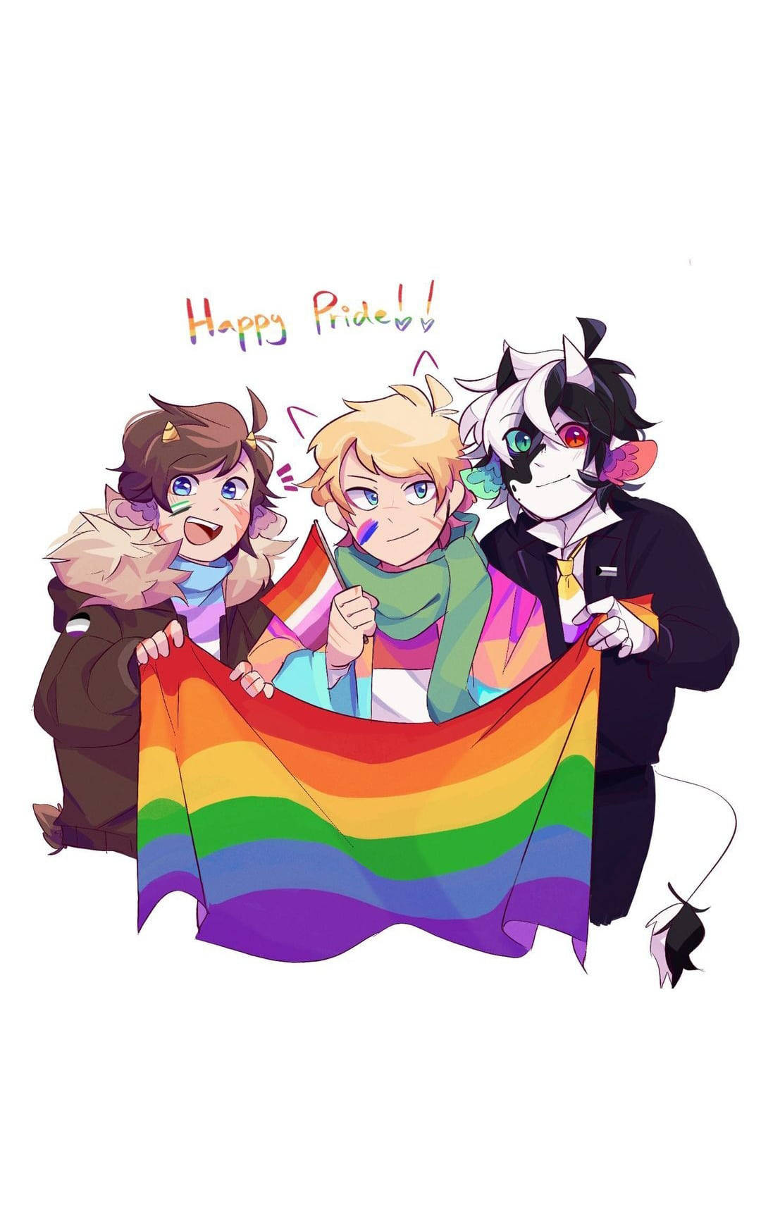 Tubbo Arte de Orgullo Feliz Fondos de pantalla