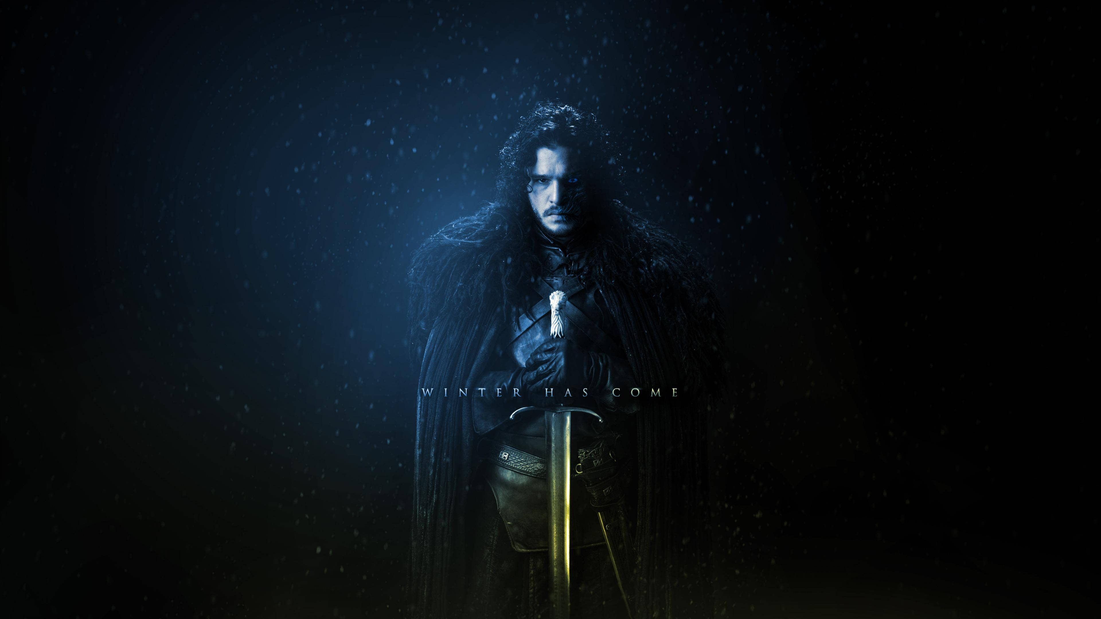 TV 4K Game of Thrones Jon Snow: El Invierno Ha Llegado Fondos de pantalla