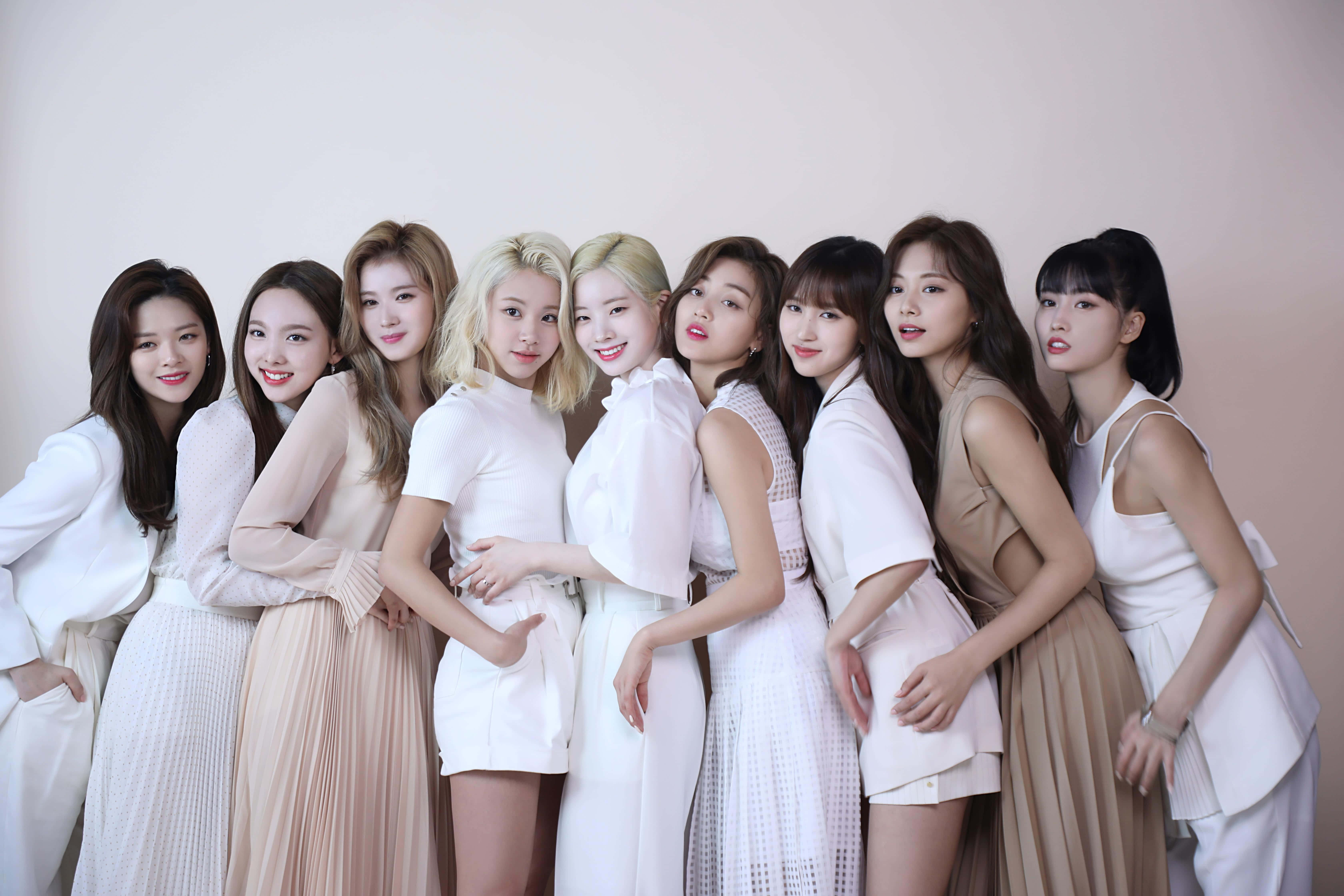 Twice brillando en una actuación espectacular Fondos de pantalla