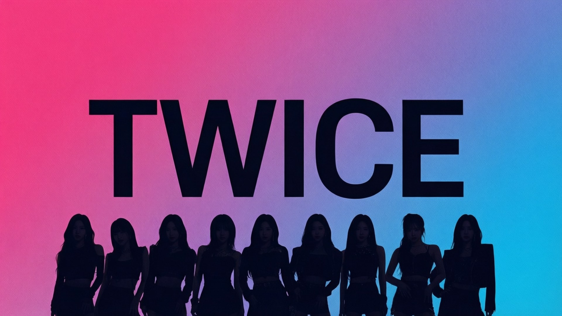 TWICE tipográfico audaz Fondos de pantalla