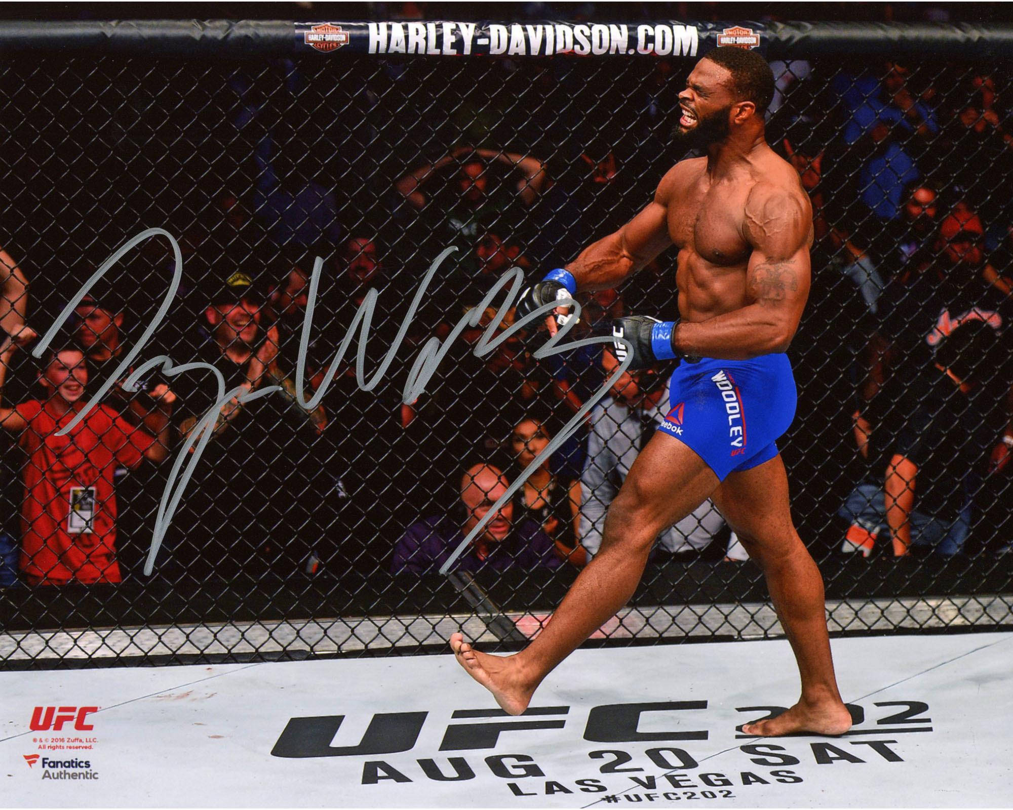 Tyrone Woodley con su Firma Fondos de pantalla