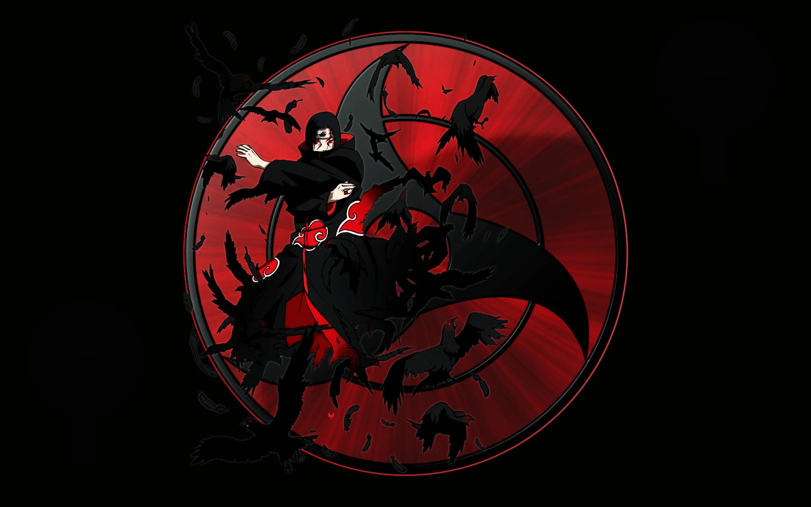 1600x1000 Fondo de pantalla de Naruto Itachi