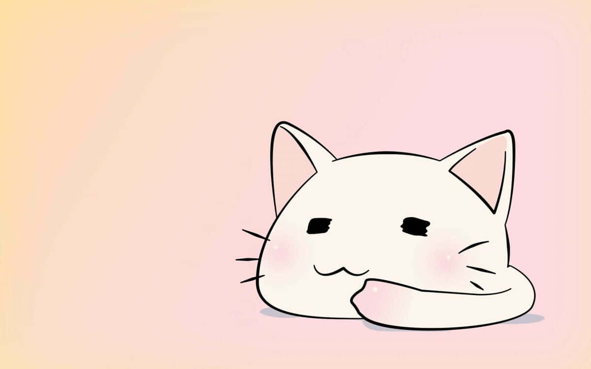 un adorable gato anime en la tienda de mascotas Fondos de pantalla