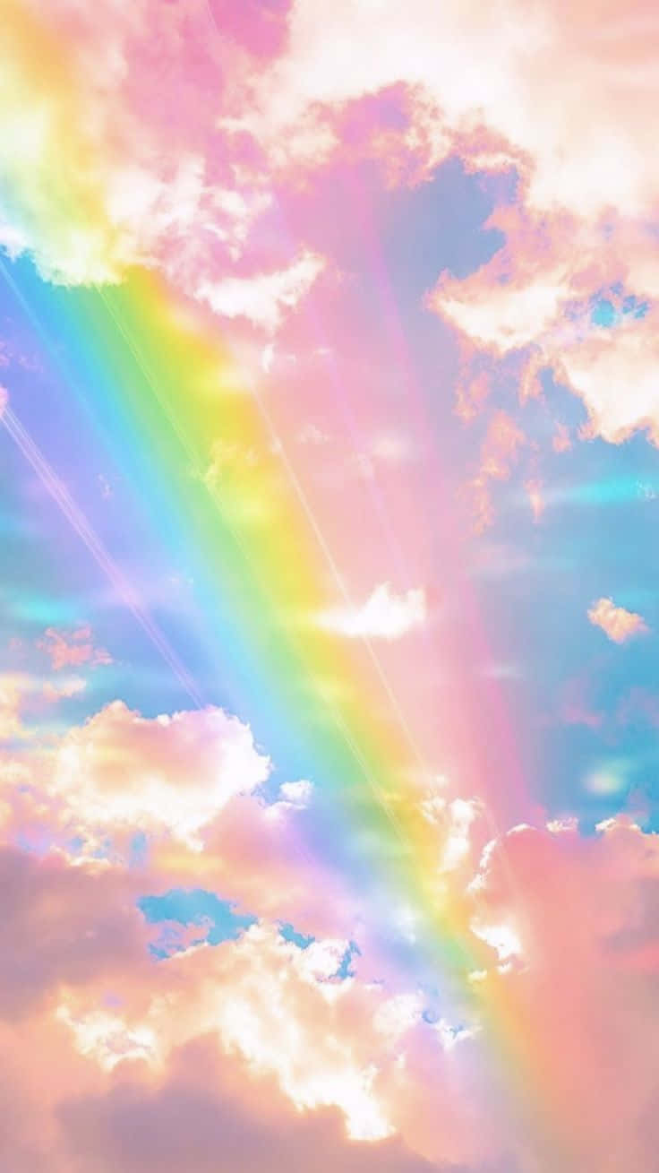 ¡Un arcoíris colorido y vibrante para alegrar tu día! Fondos de pantalla