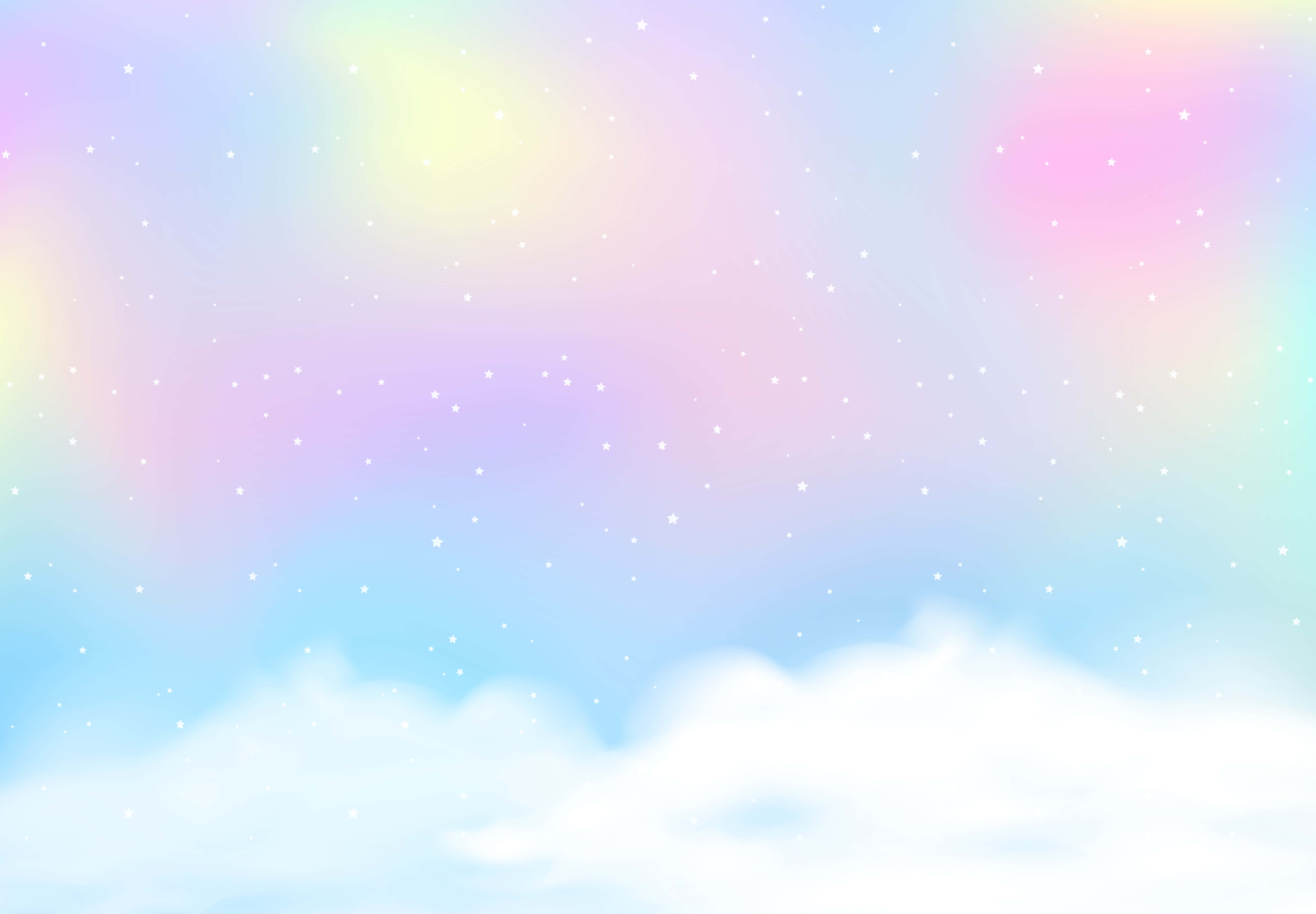 Un Arcoíris Pastel Vibrante Fondos de pantalla