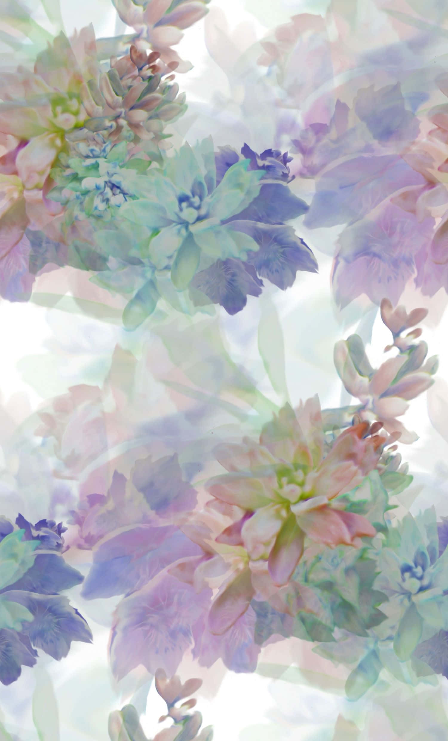 Un cautivador paisaje primaveral inspirado en tonos pastel Fondos de pantalla