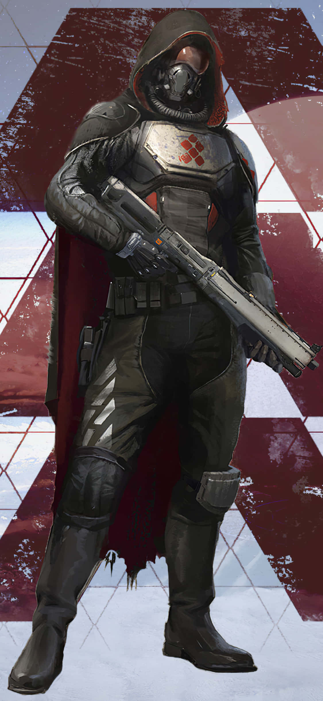 Un cazador contra un Caballero del Enjambre en el juego Destiny 2 Fondos de pantalla