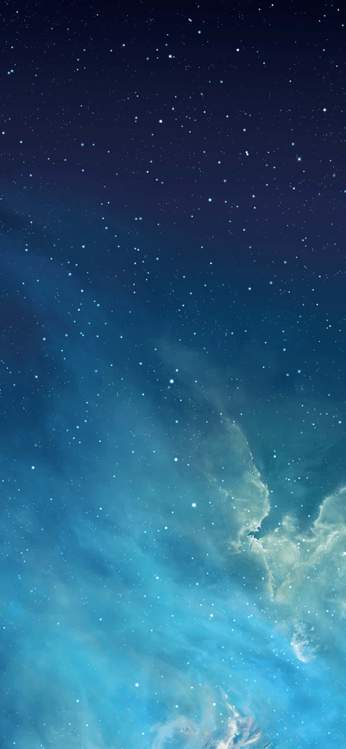 un cielo azul con estrellas Fondos de pantalla