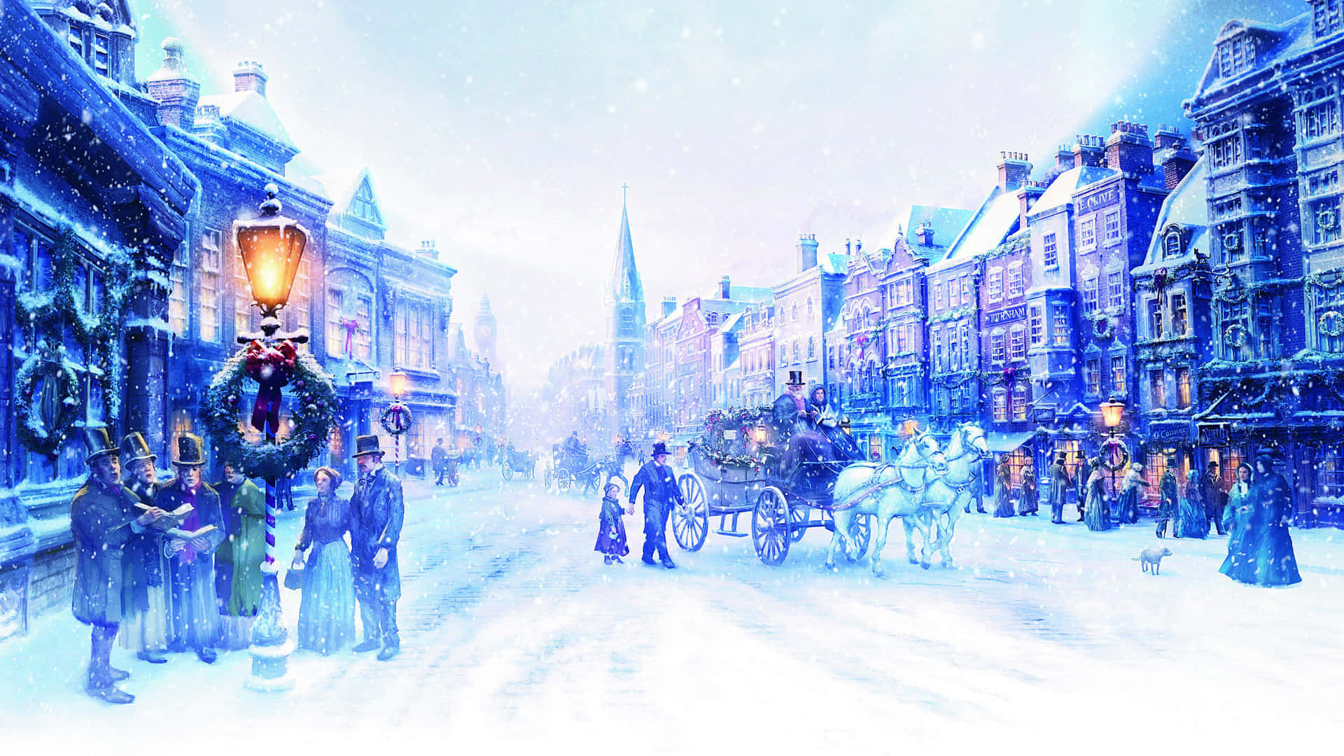 Un Cuento de Navidad de Charles Dickens Fondos de pantalla