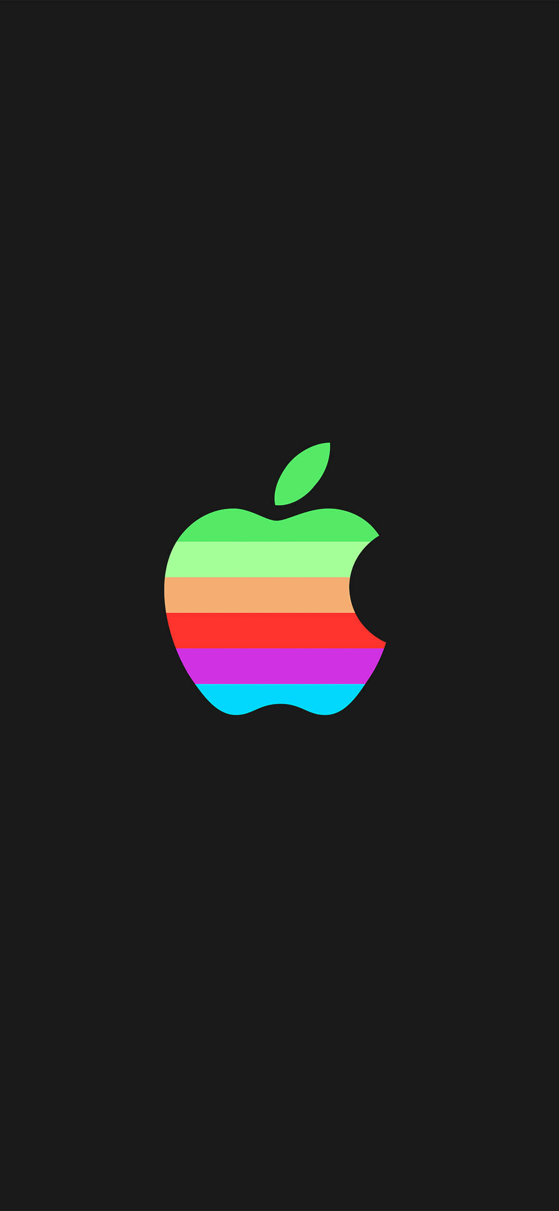 Un deslumbrante iPhone arcoíris incrustado con gemas coloridas Fondos de pantalla