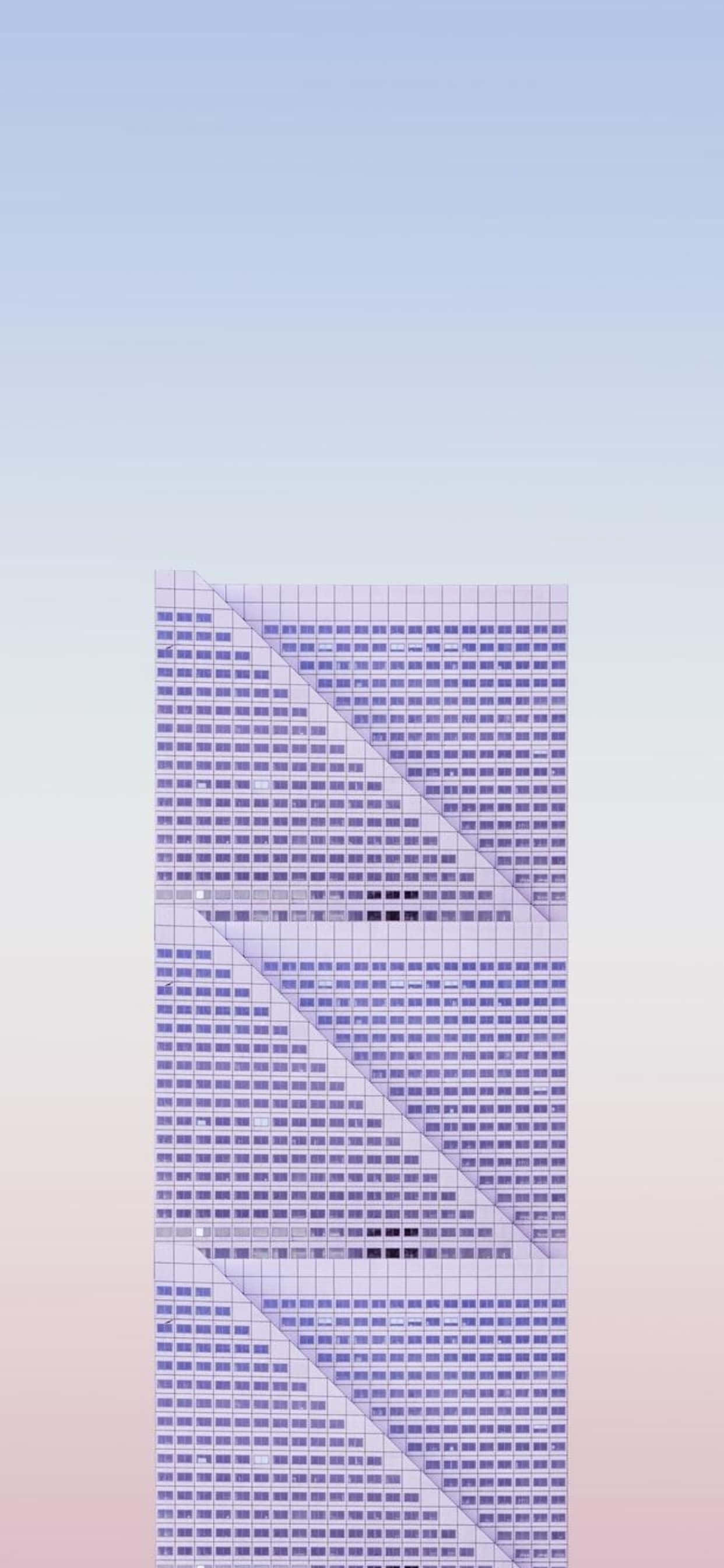 un edificio con escaleras y un cielo azul Fondos de pantalla