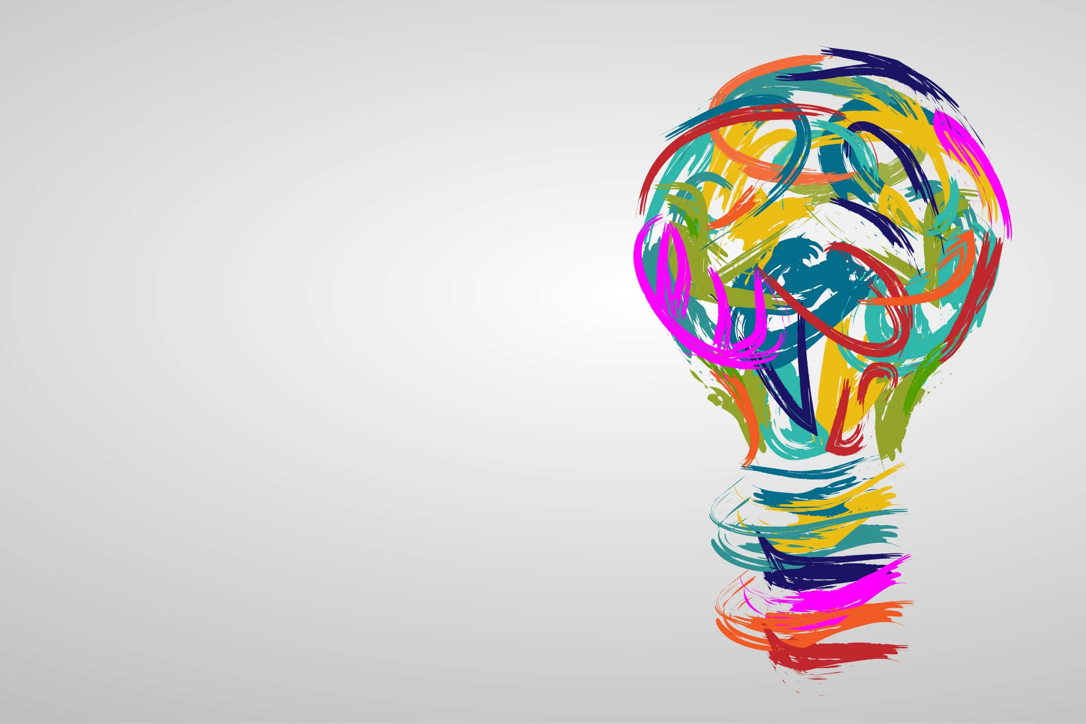 un foco con pintura colorida Fondos de pantalla