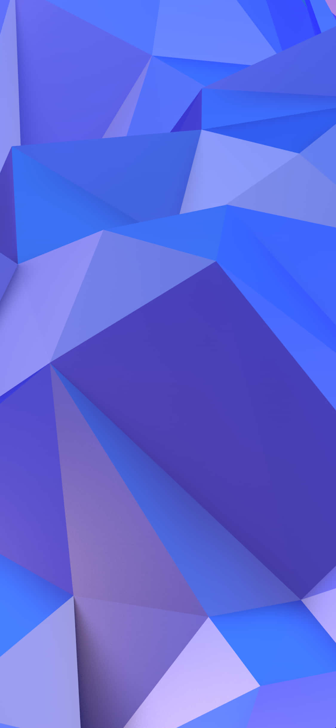 un fondo abstracto azul y morado con triángulos Fondos de pantalla