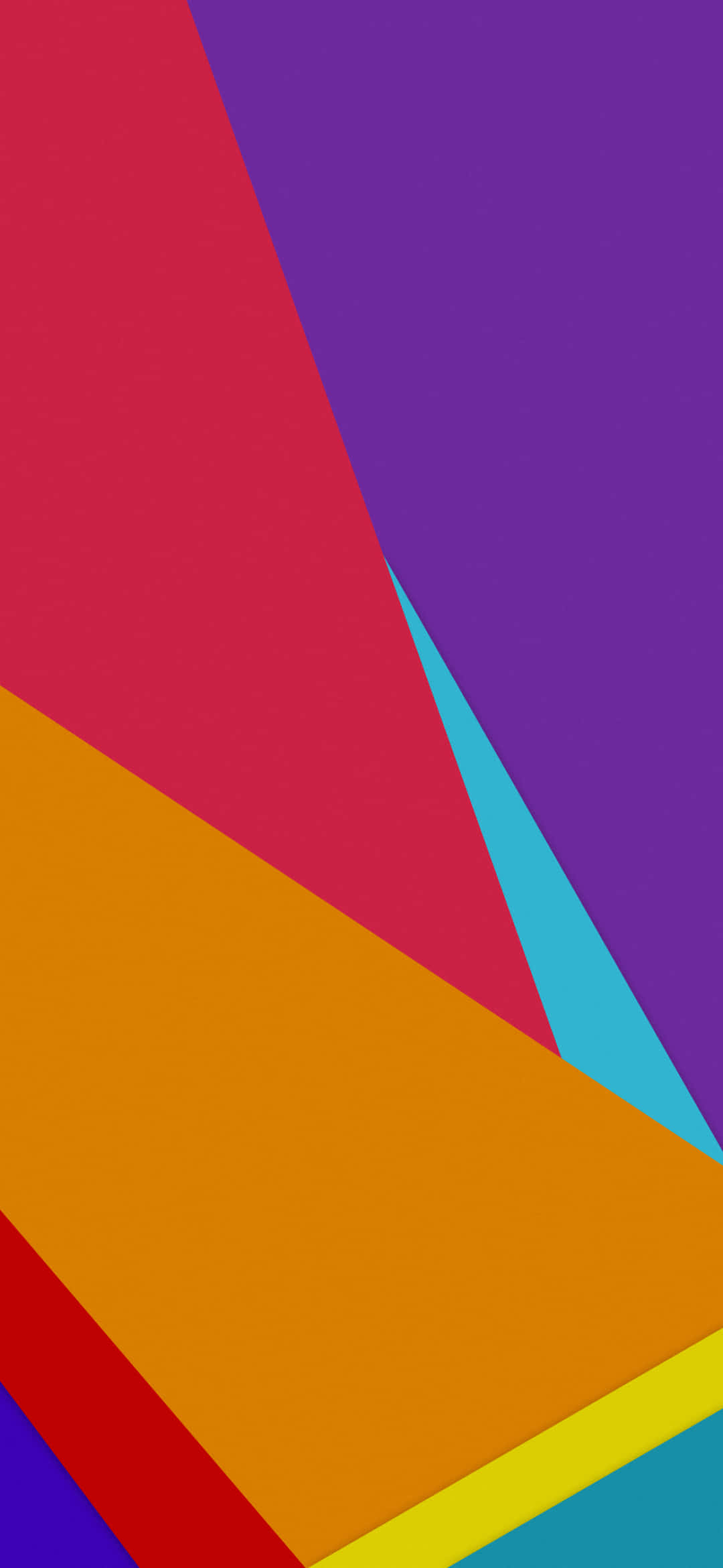 Un fondo abstracto colorido con triángulos Fondos de pantalla
