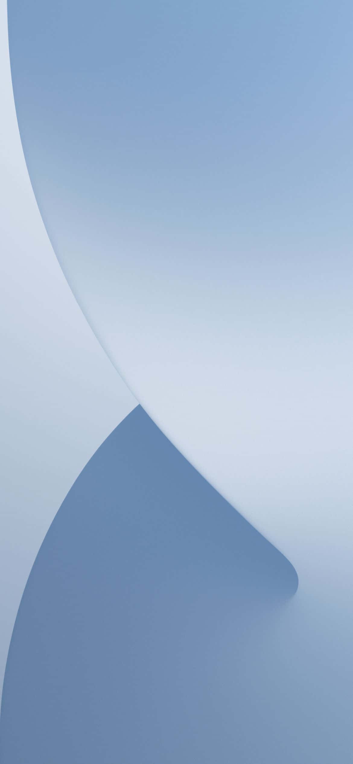 un fondo azul con una línea curva blanca Fondos de pantalla