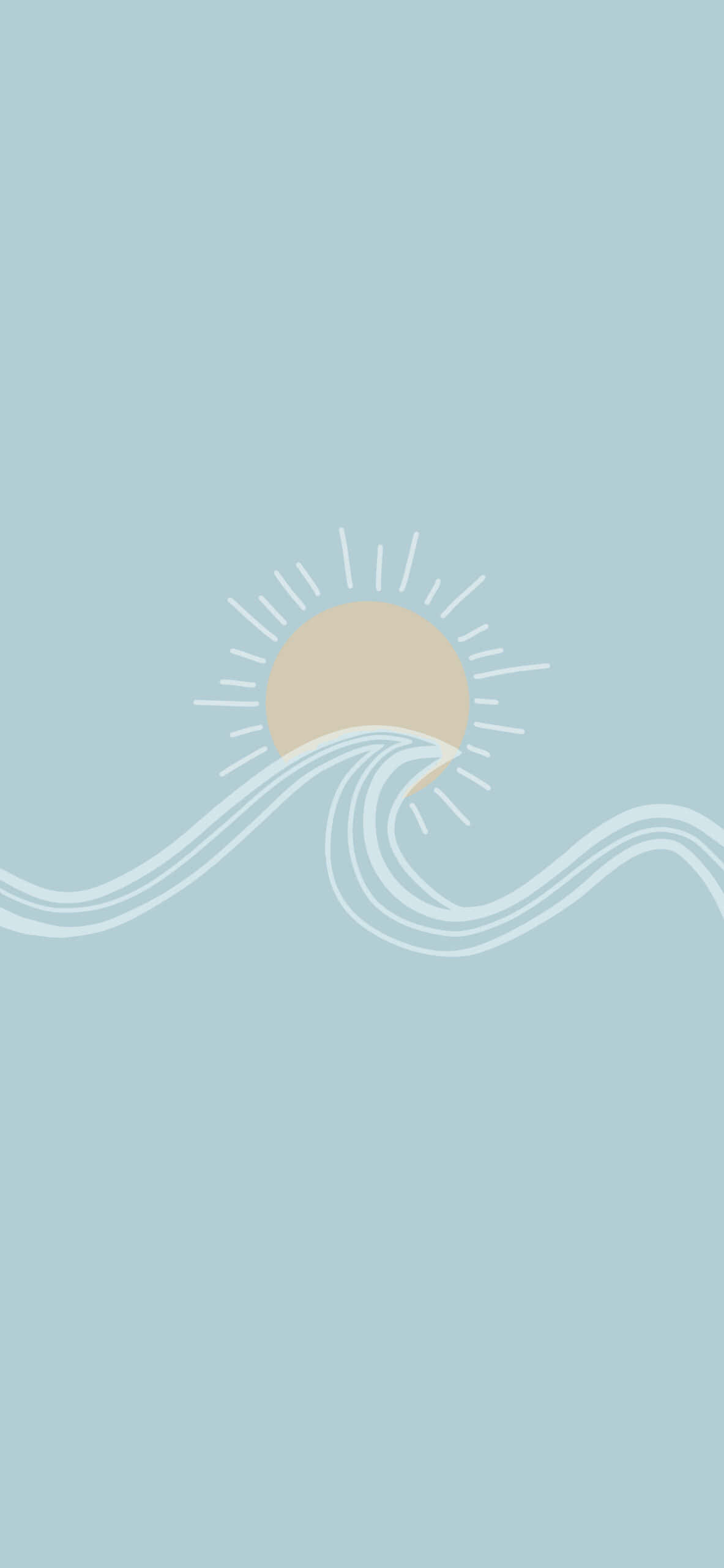 Un fondo azul estético, calmante y tranquilo Fondos de pantalla