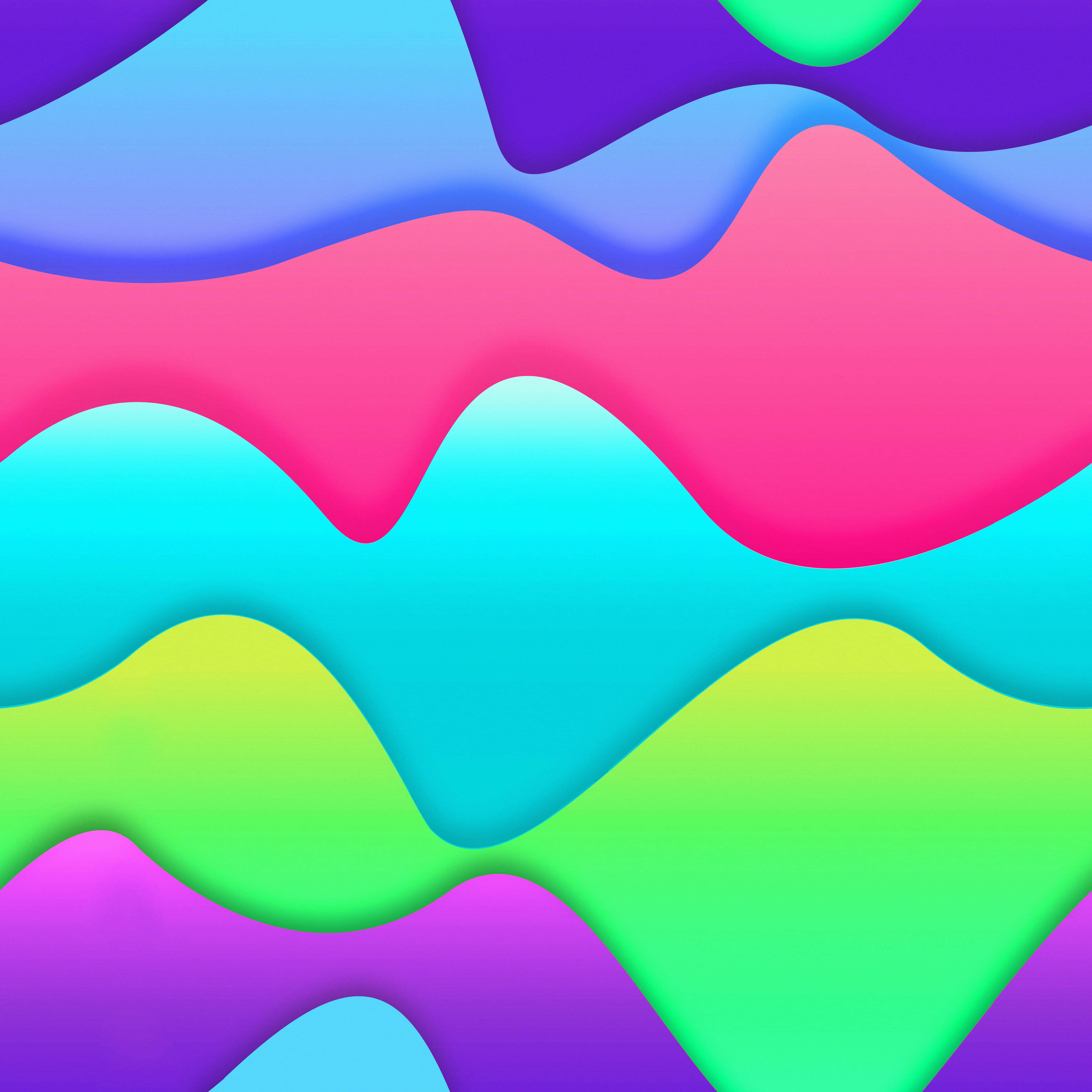 un fondo colorido con ondas Fondos de pantalla
