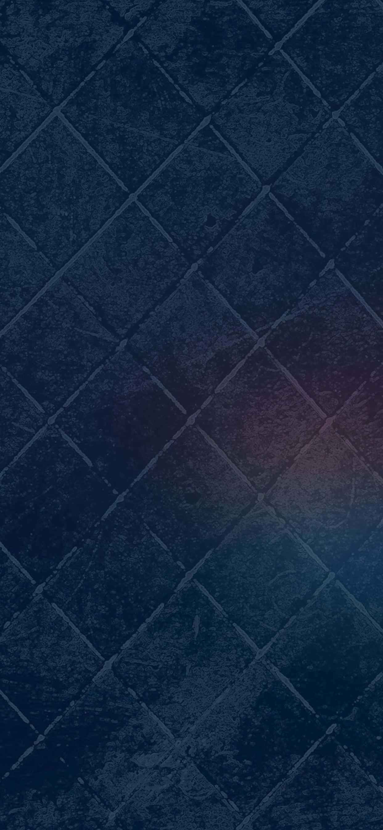 un fondo de azulejos azules y morados con un arcoíris Fondos de pantalla
