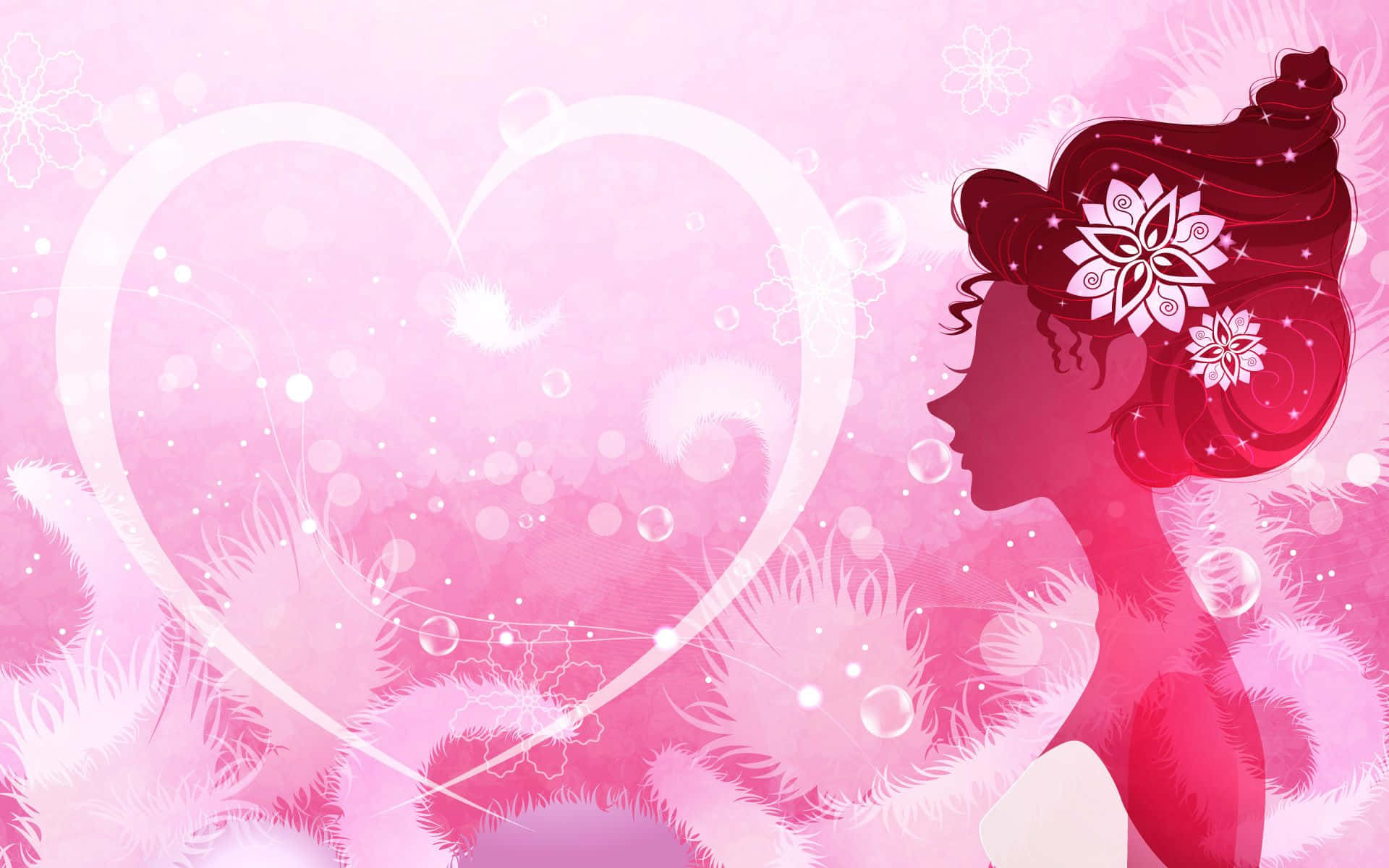 Un fondo de pantalla lindo y femenino que muestra tu estilo vibrante Fondos de pantalla