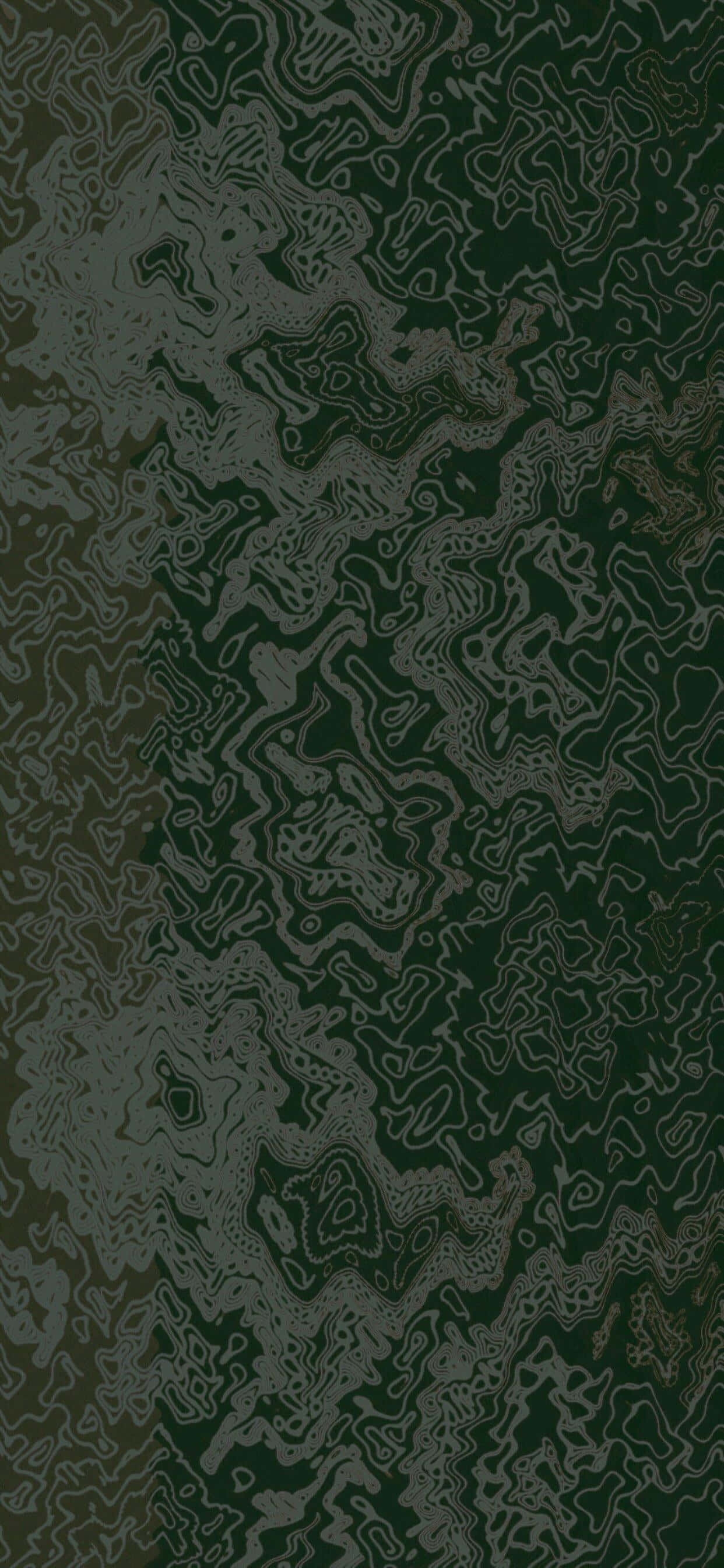 un fondo de pantalla negro y verde con remolinos Fondos de pantalla