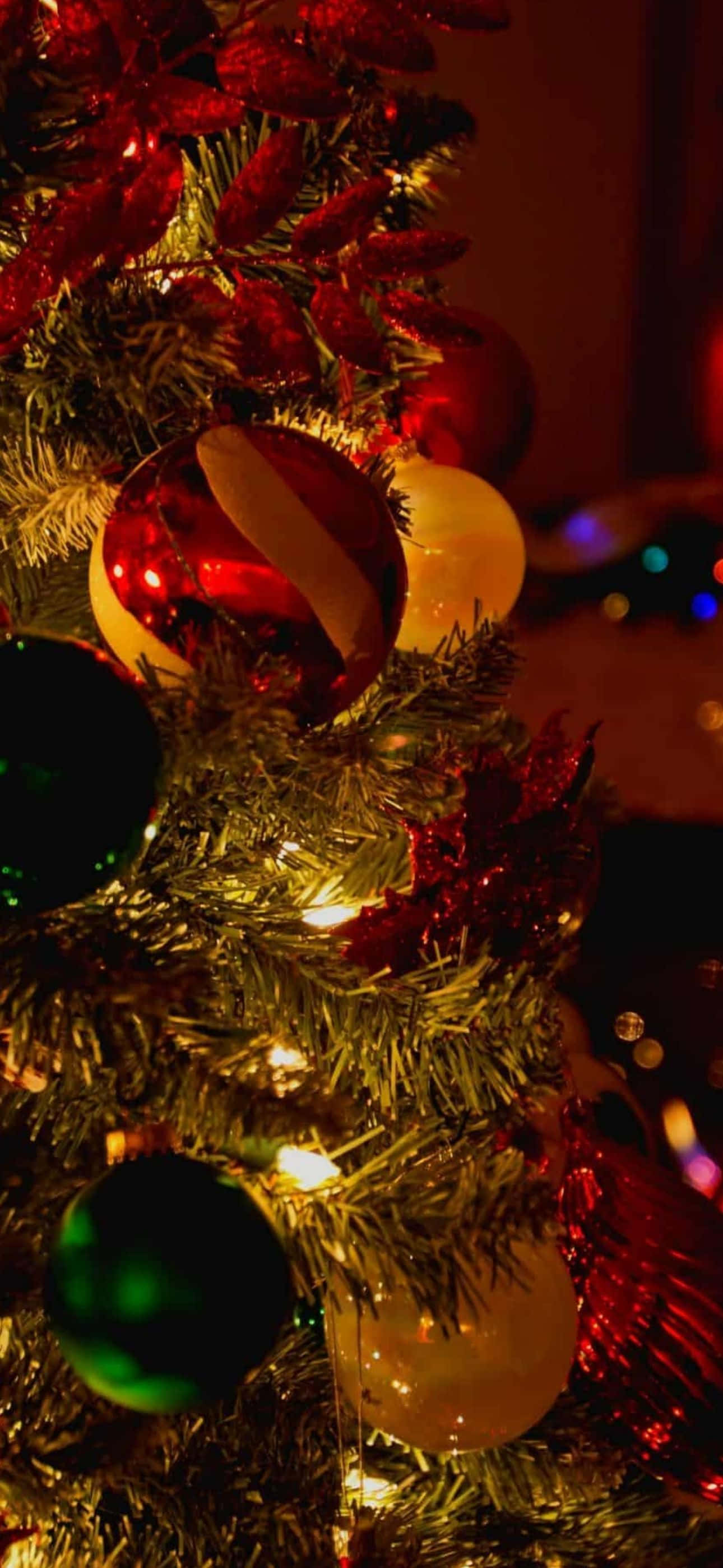 Un fondo festivo de Navidad para iPhone Fondos de pantalla