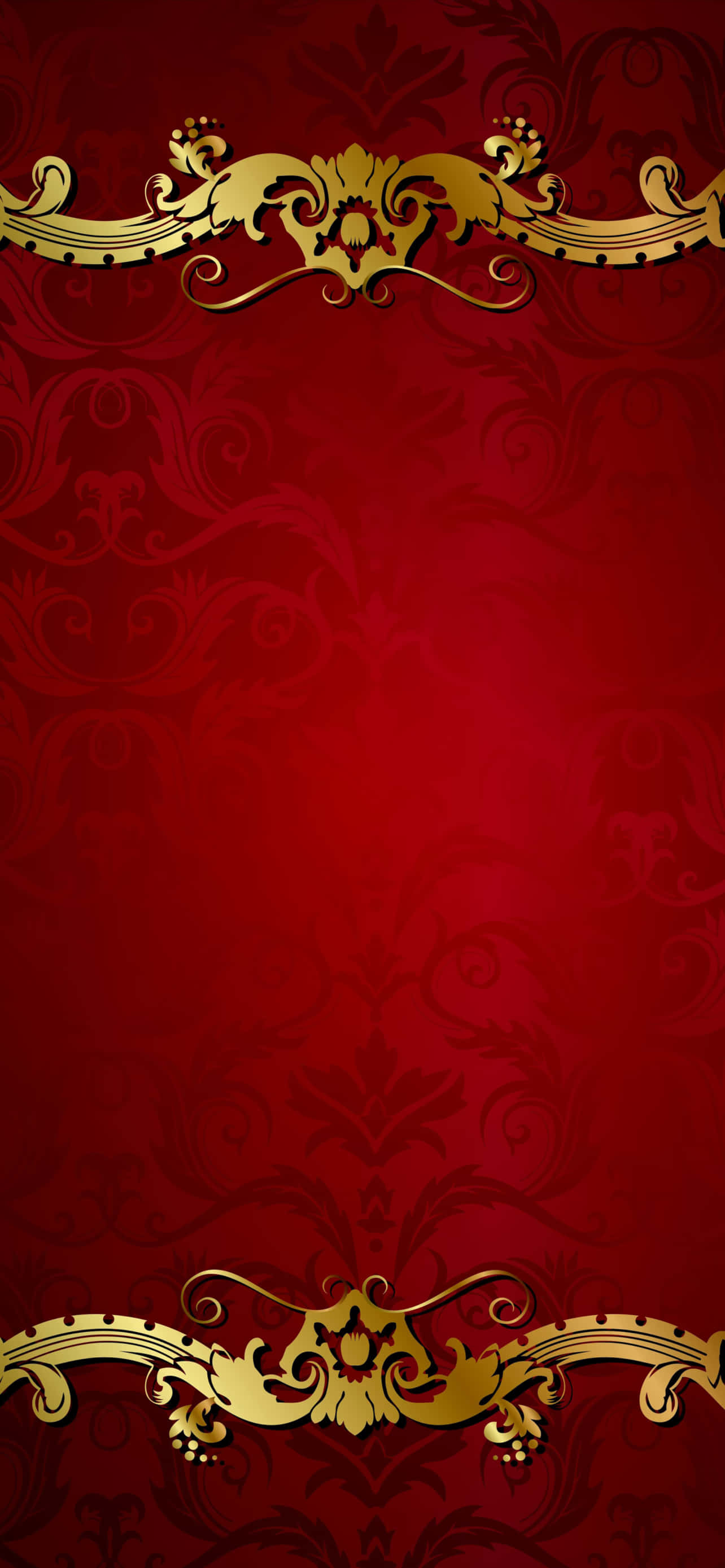 Un fondo impresionante, vibrante y texturizado en tonos rojo y dorado Fondos de pantalla