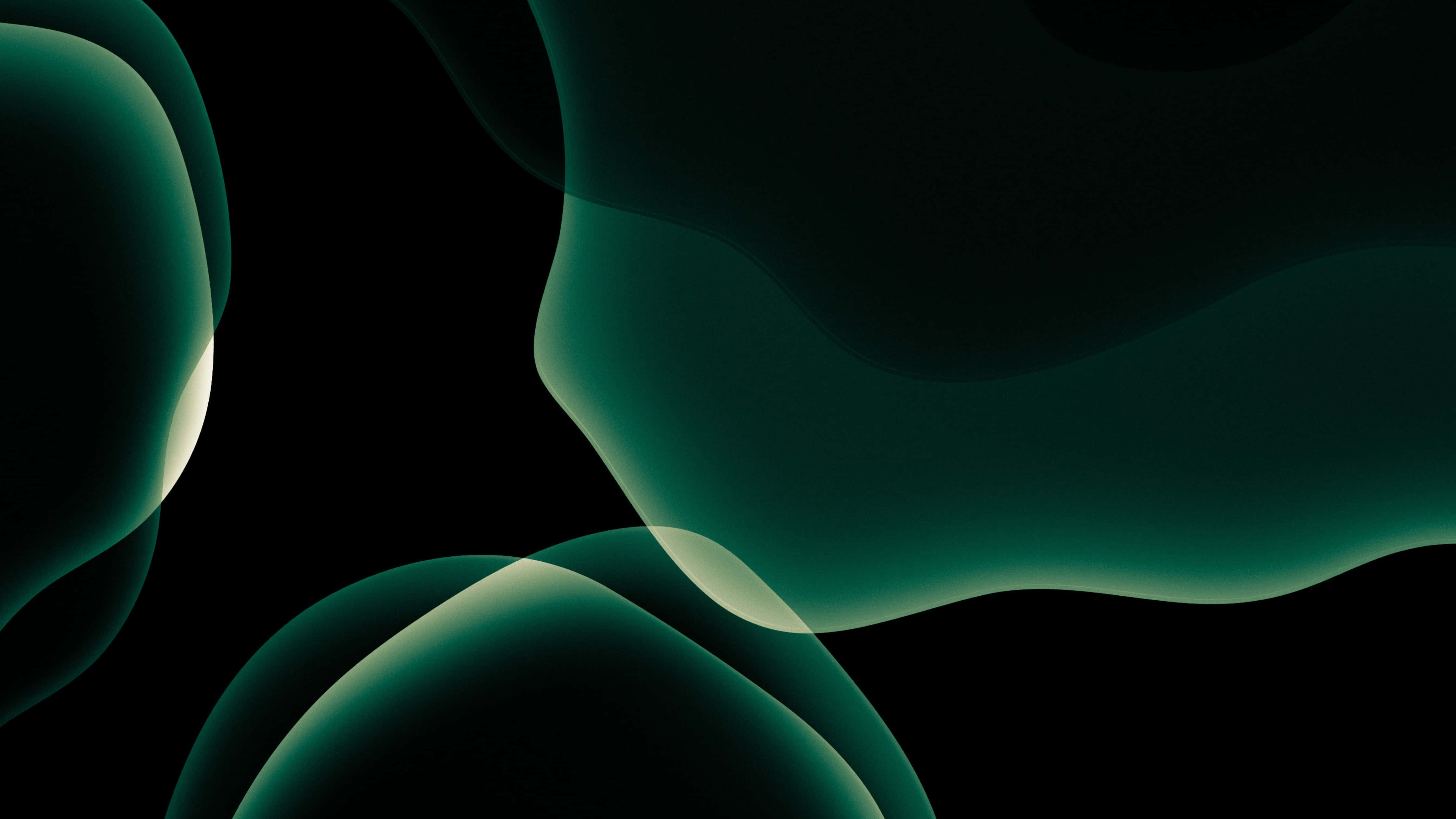 Un fondo verde oscuro místico y melancólico Fondos de pantalla