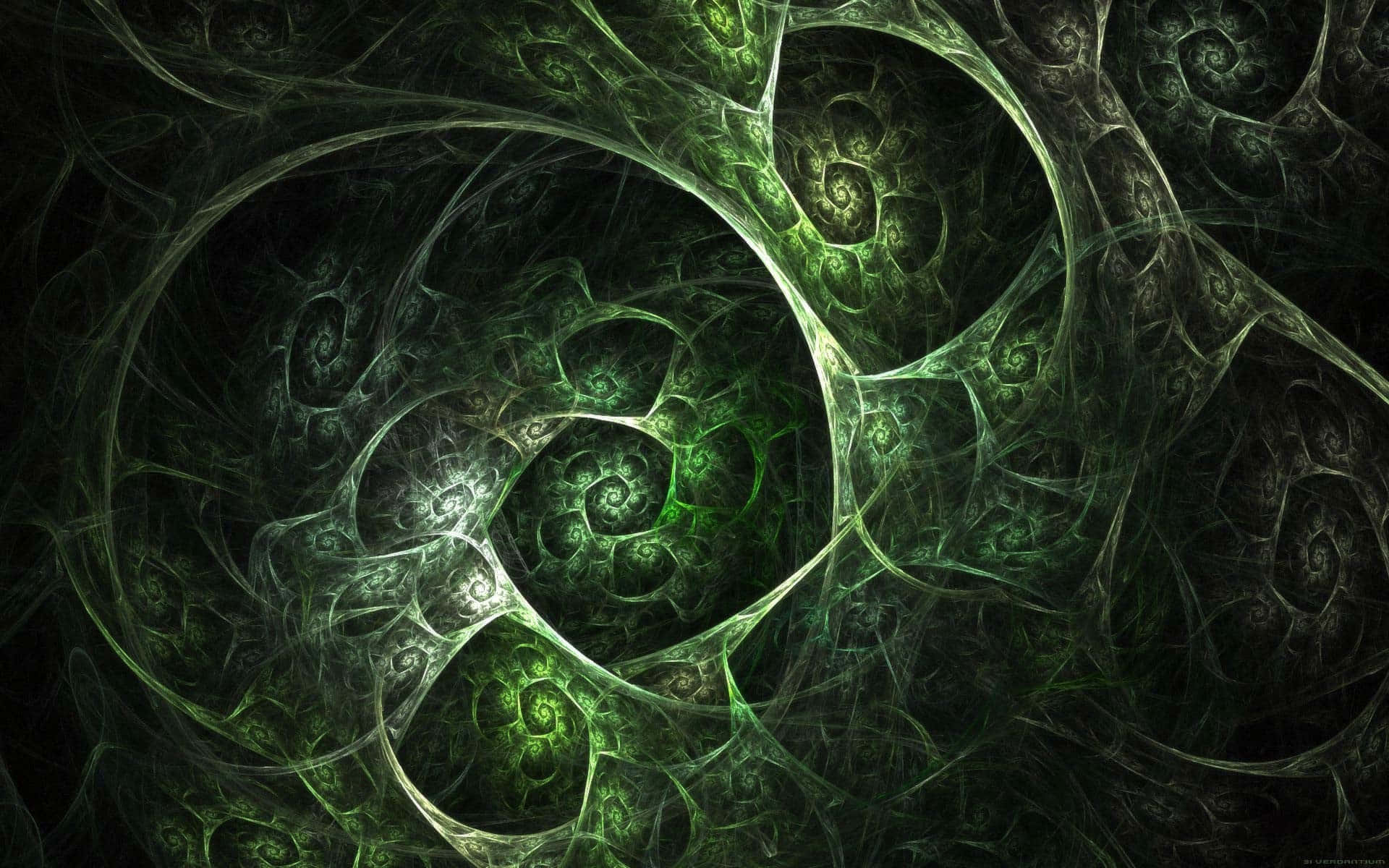 Un Fondo Verde Oscuro Vibrante Fondos de pantalla