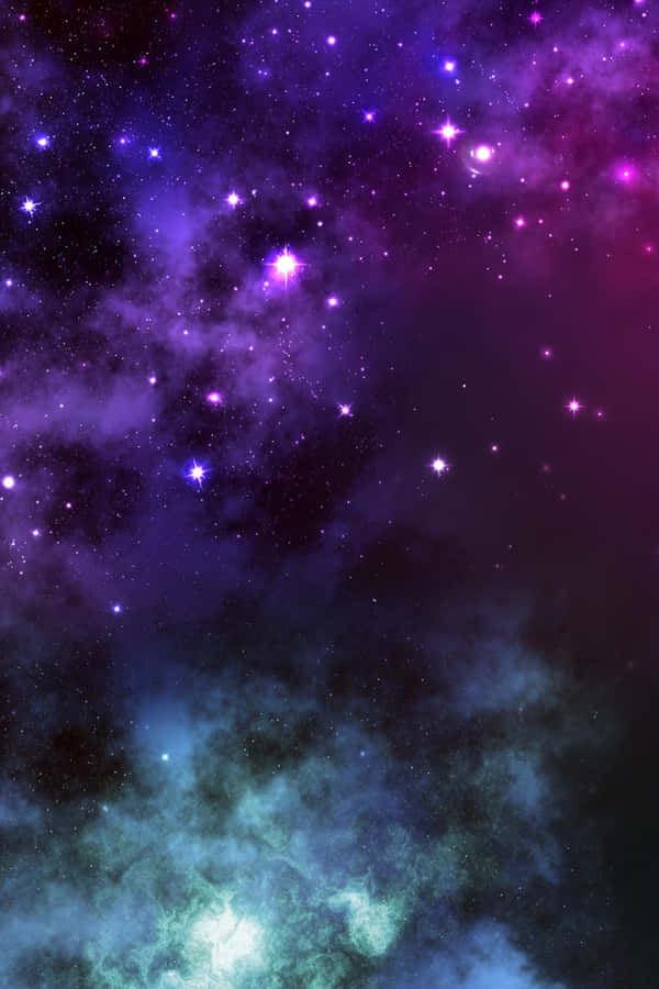 Un hermoso paisaje pintado en azul Fondos de pantalla