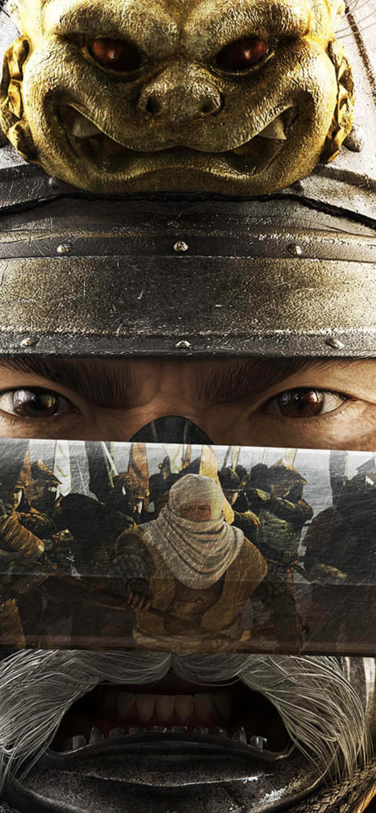 Un hombre con casco y espada Fondos de pantalla