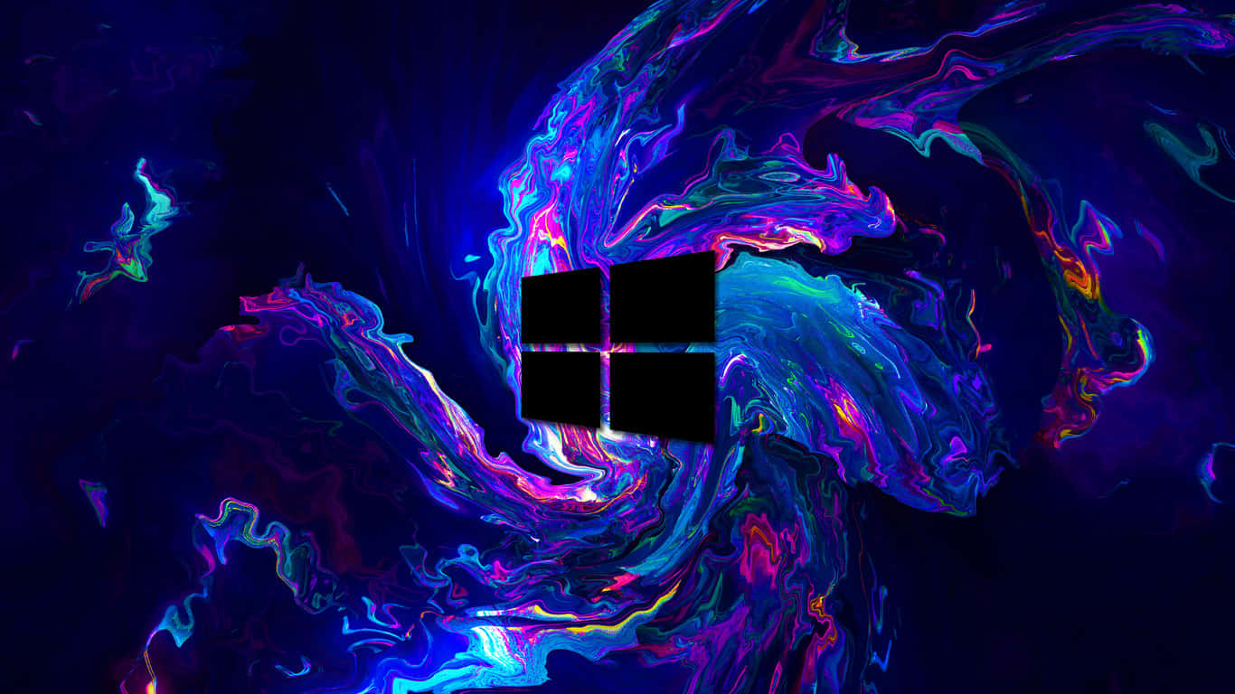 Un horizonte vibrante y colorido capturado en un fondo de pantalla 1366x768 Fondos de pantalla