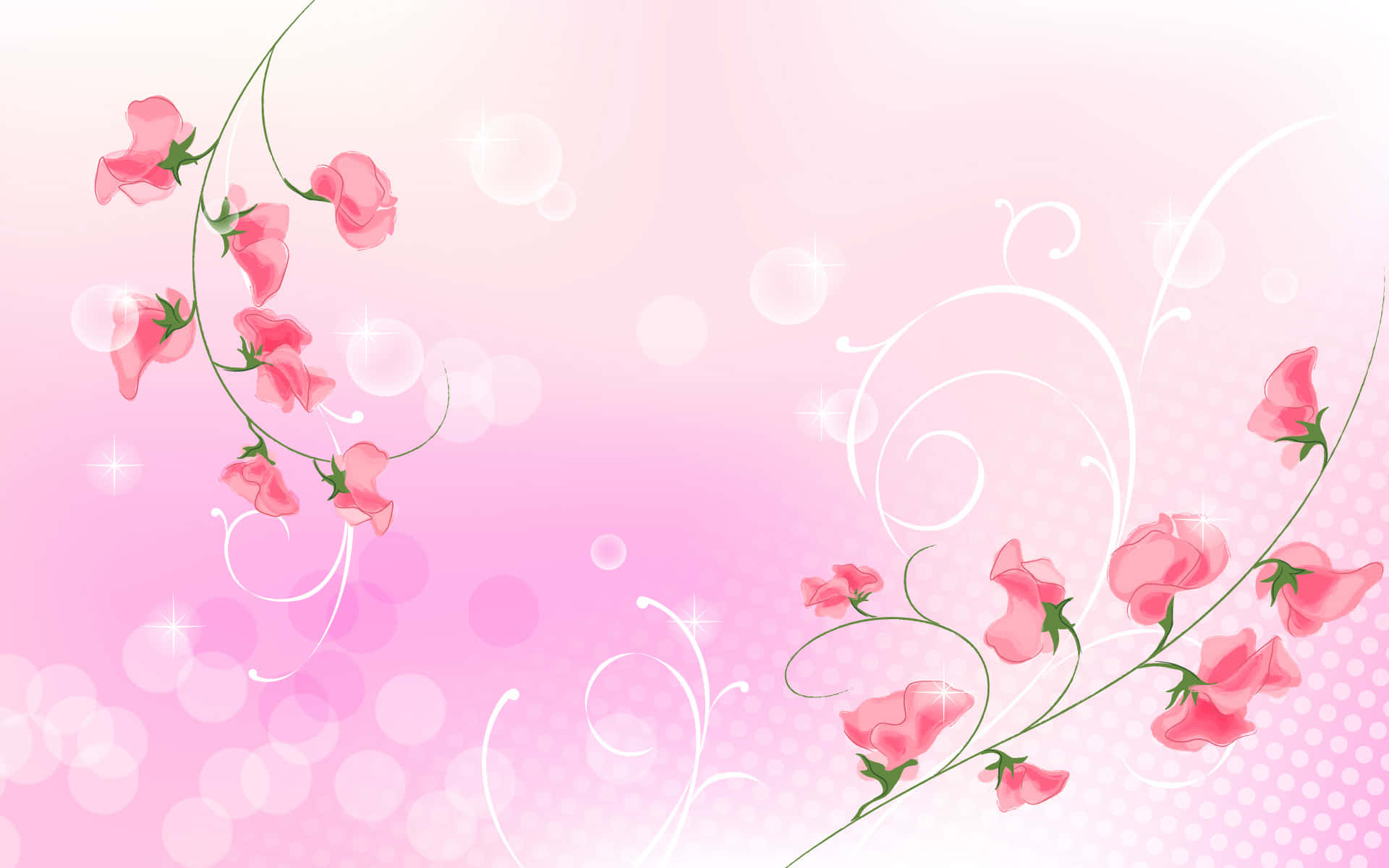 Un impresionante primer plano de una delicada flor rosa Fondos de pantalla