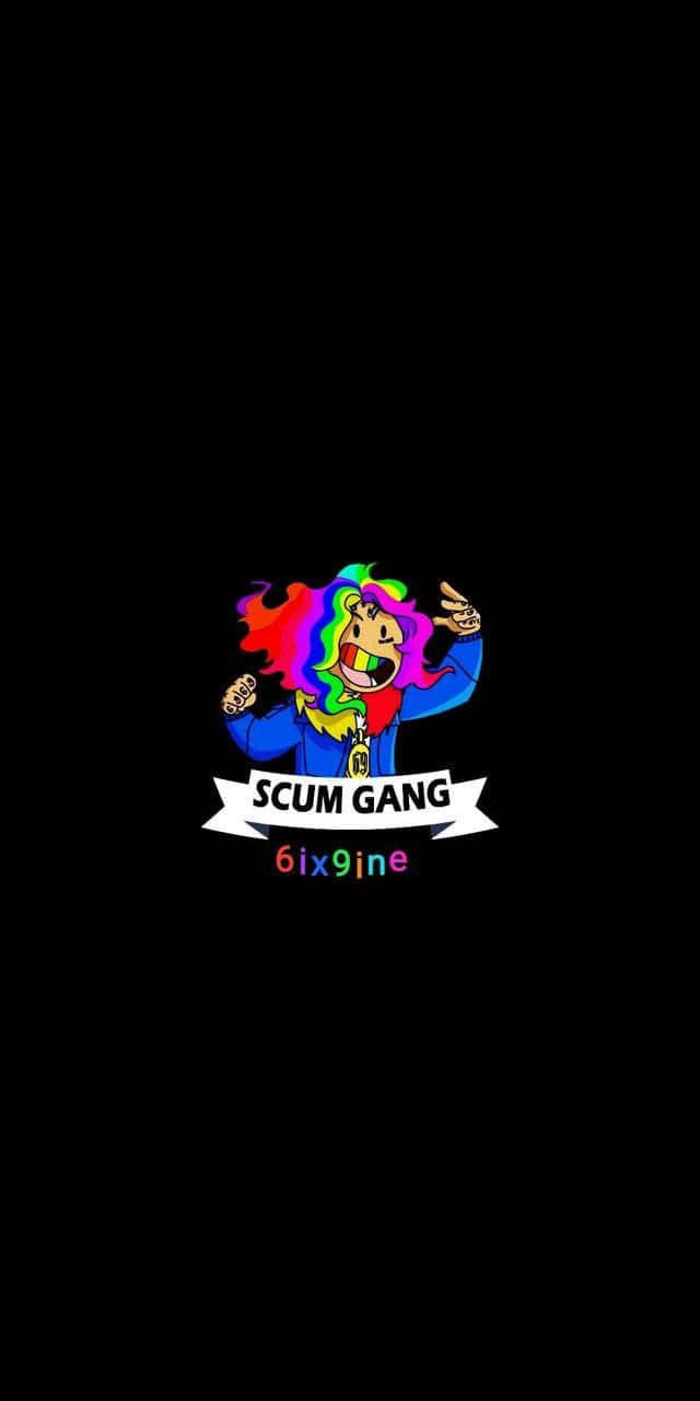 un logotipo colorido para pandillas de escoria Fondos de pantalla