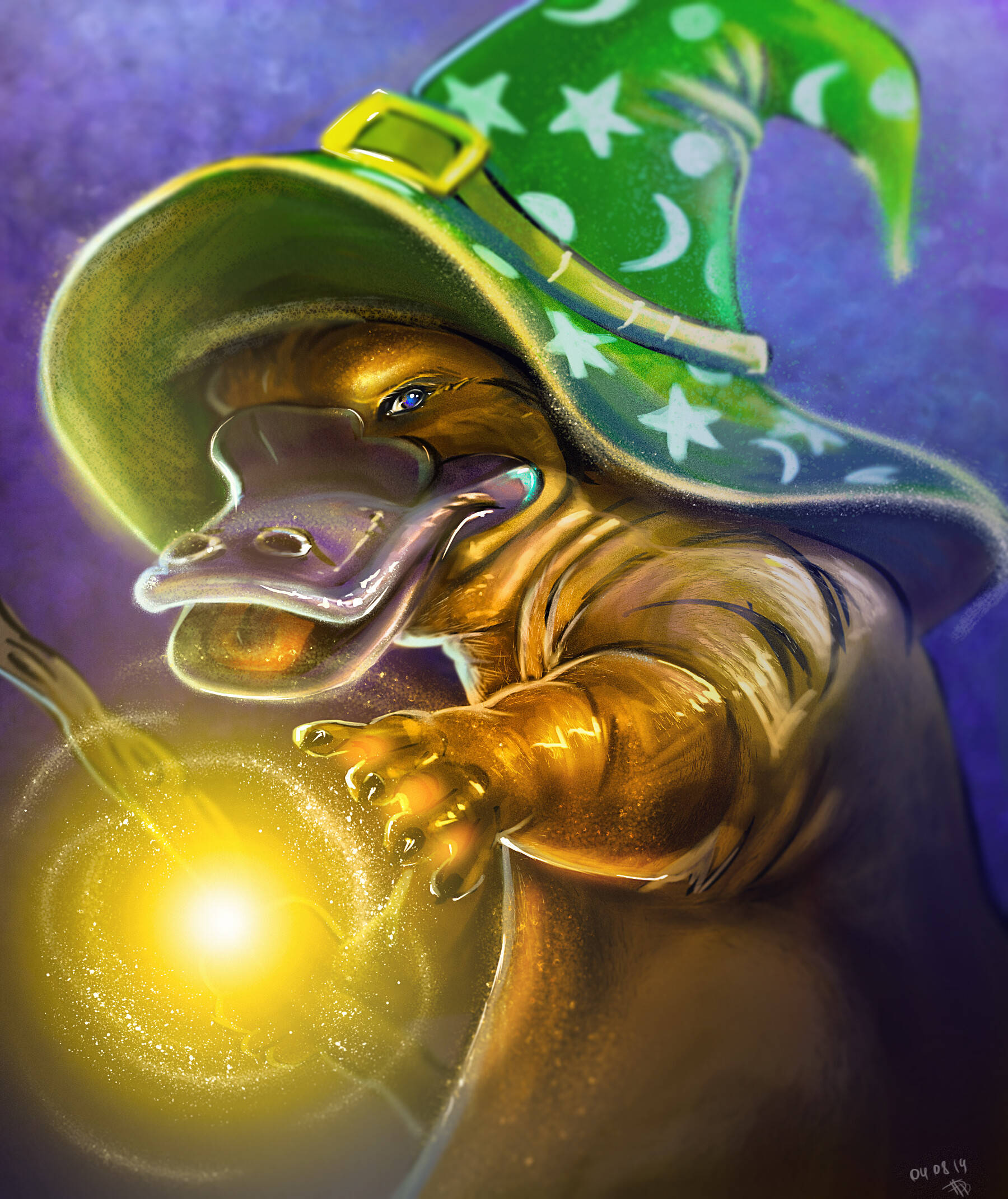Un mago y su ornitorrinco Fondos de pantalla