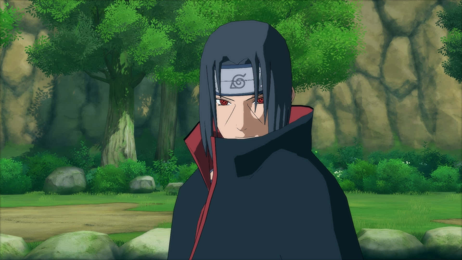 Un momento intenso en el mundo de Naruto Shippuden. Fondos de pantalla