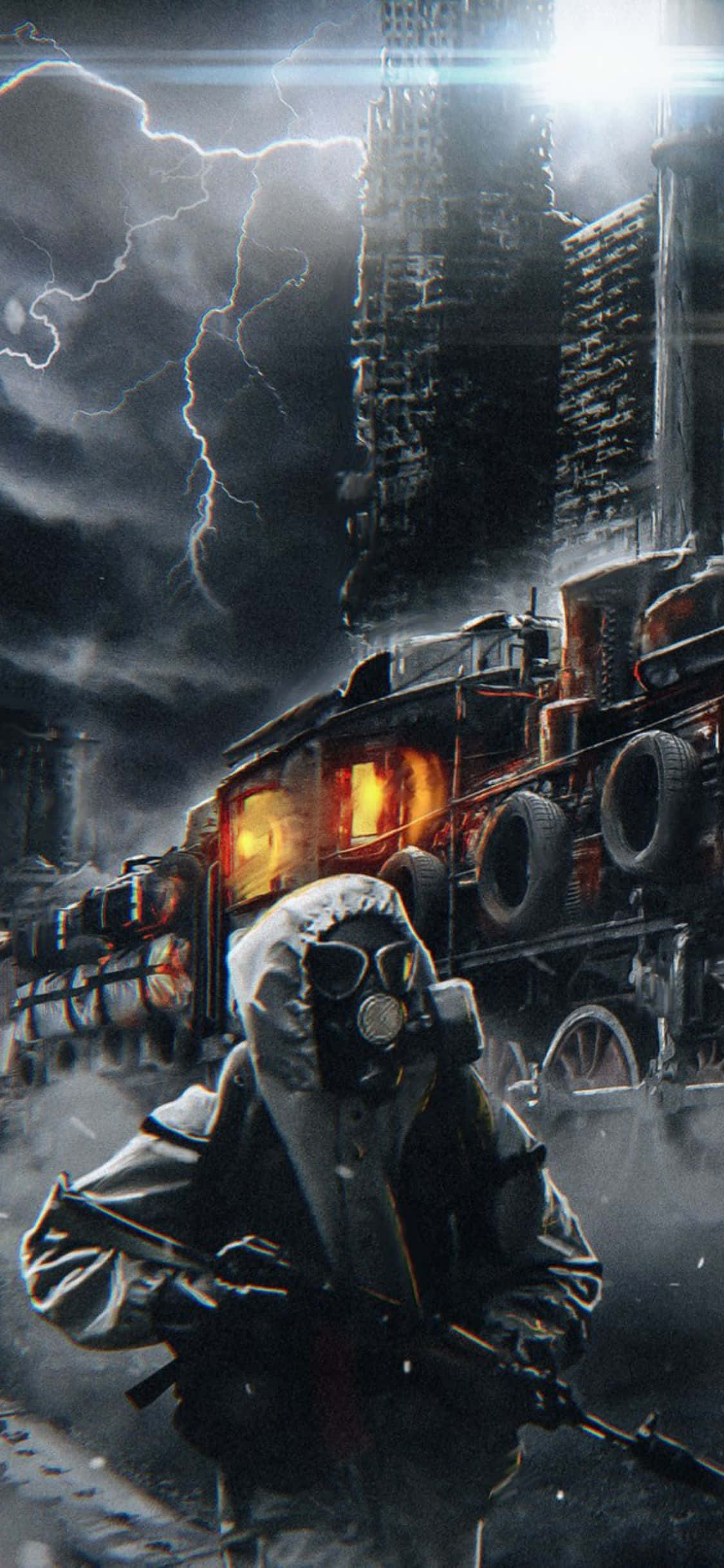 Un mundo misterioso te espera en Metro Exodus para iPhone X Fondos de pantalla